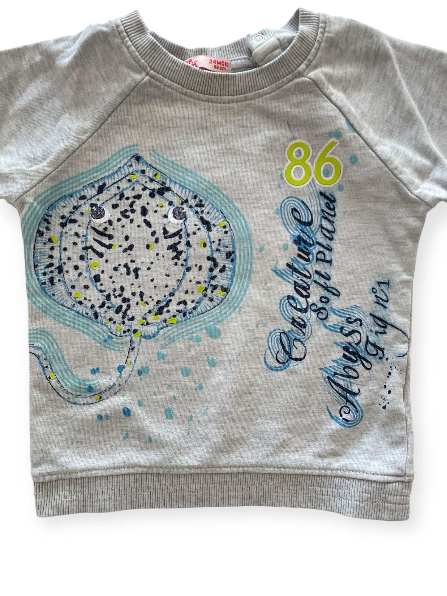 Sweat gris DPAM