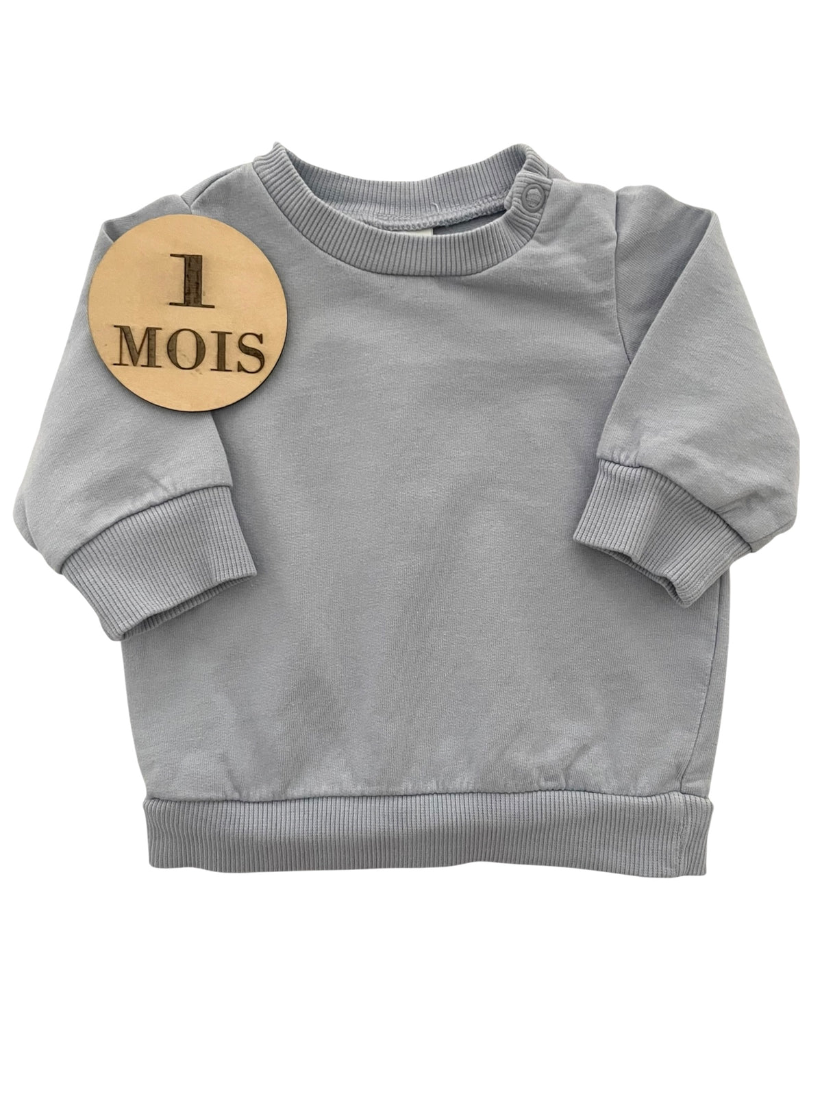 Sweat bleu-gris, H&M