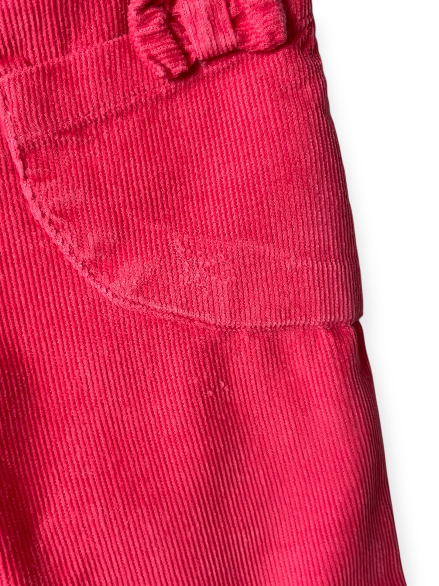 Pantalon velours, doublé, fuschia, DPAM