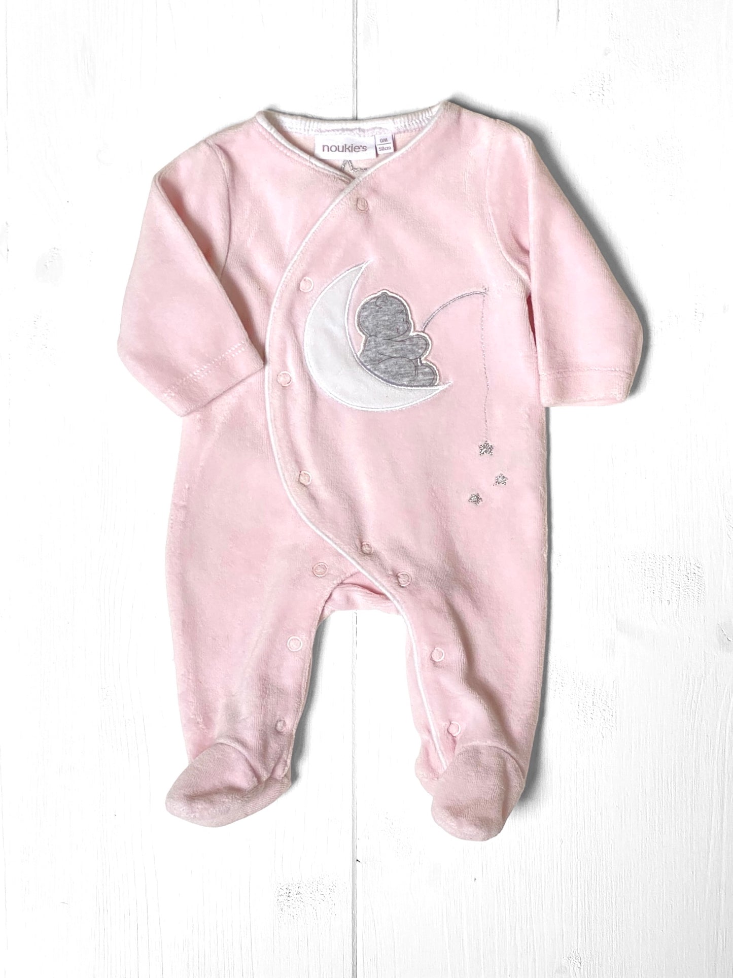 Pyjama velours rose , Noukie’s