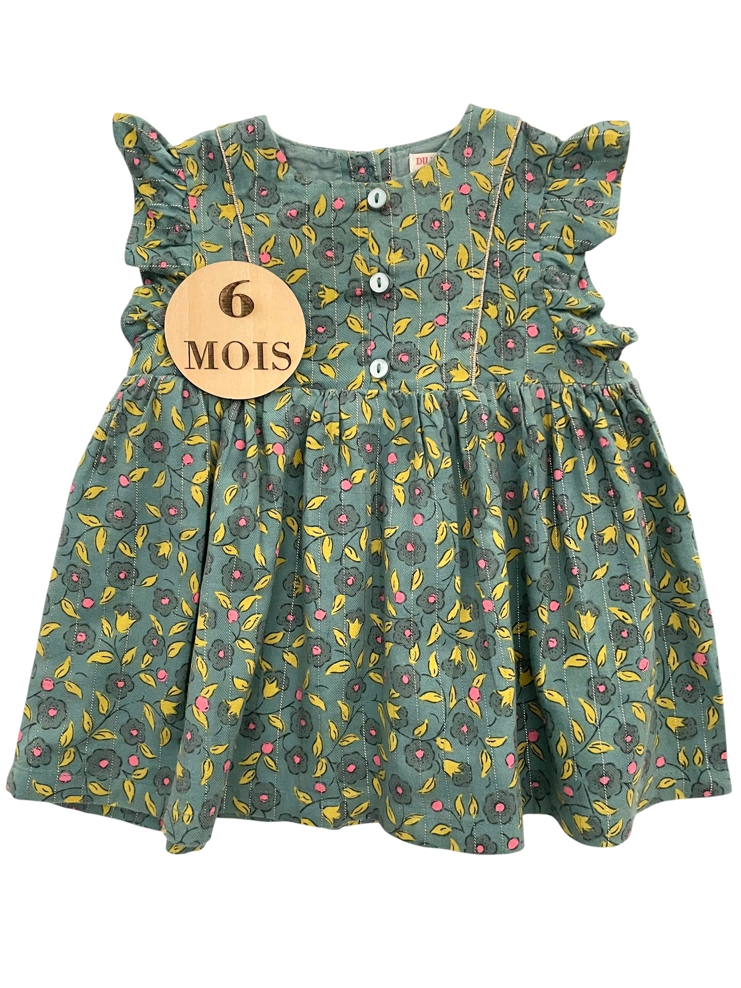 Robe verte fleurie, DPAM