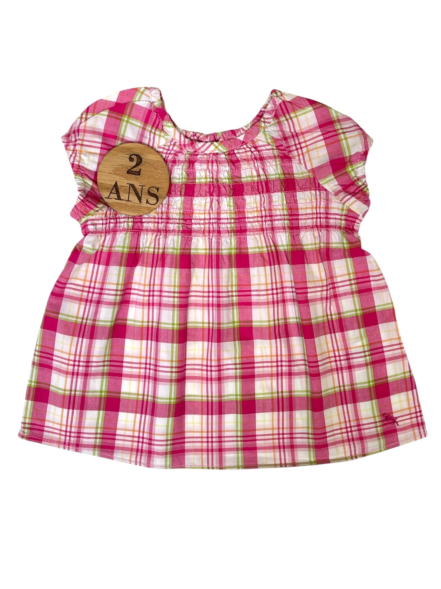 Blouse à carreaux, H&M