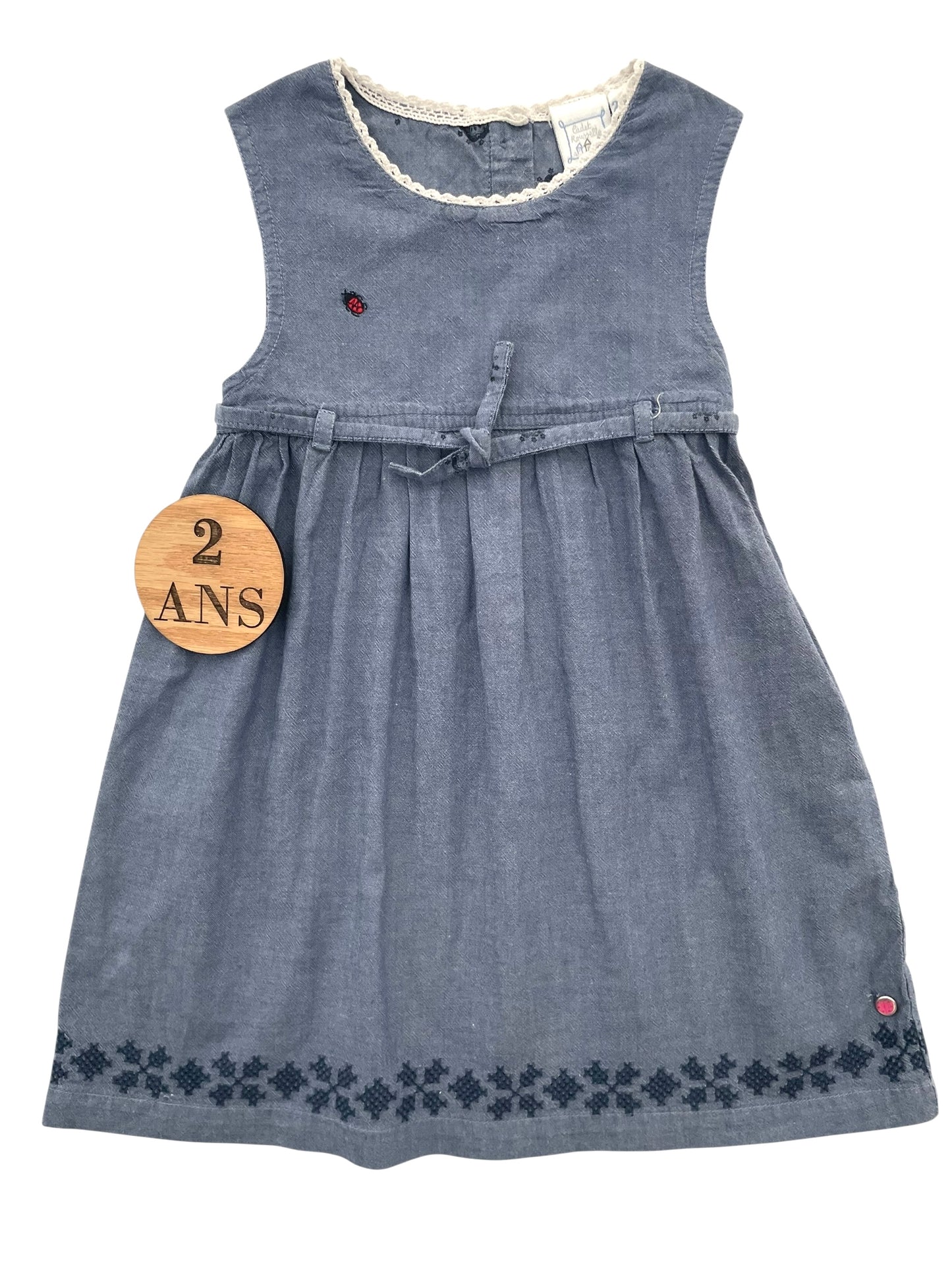 Robe couleur jean, Cadet Rousselle