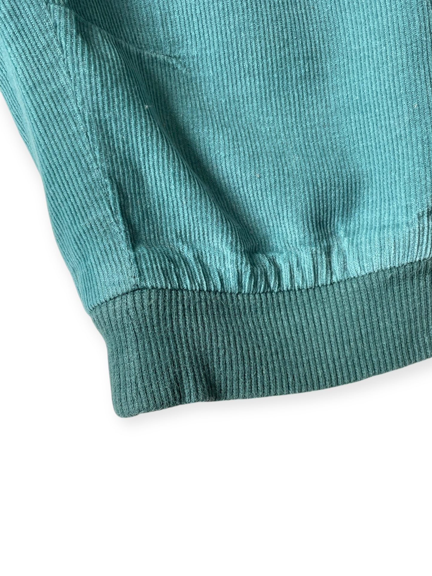 Pantalon velours fin, turquoise, Pommette