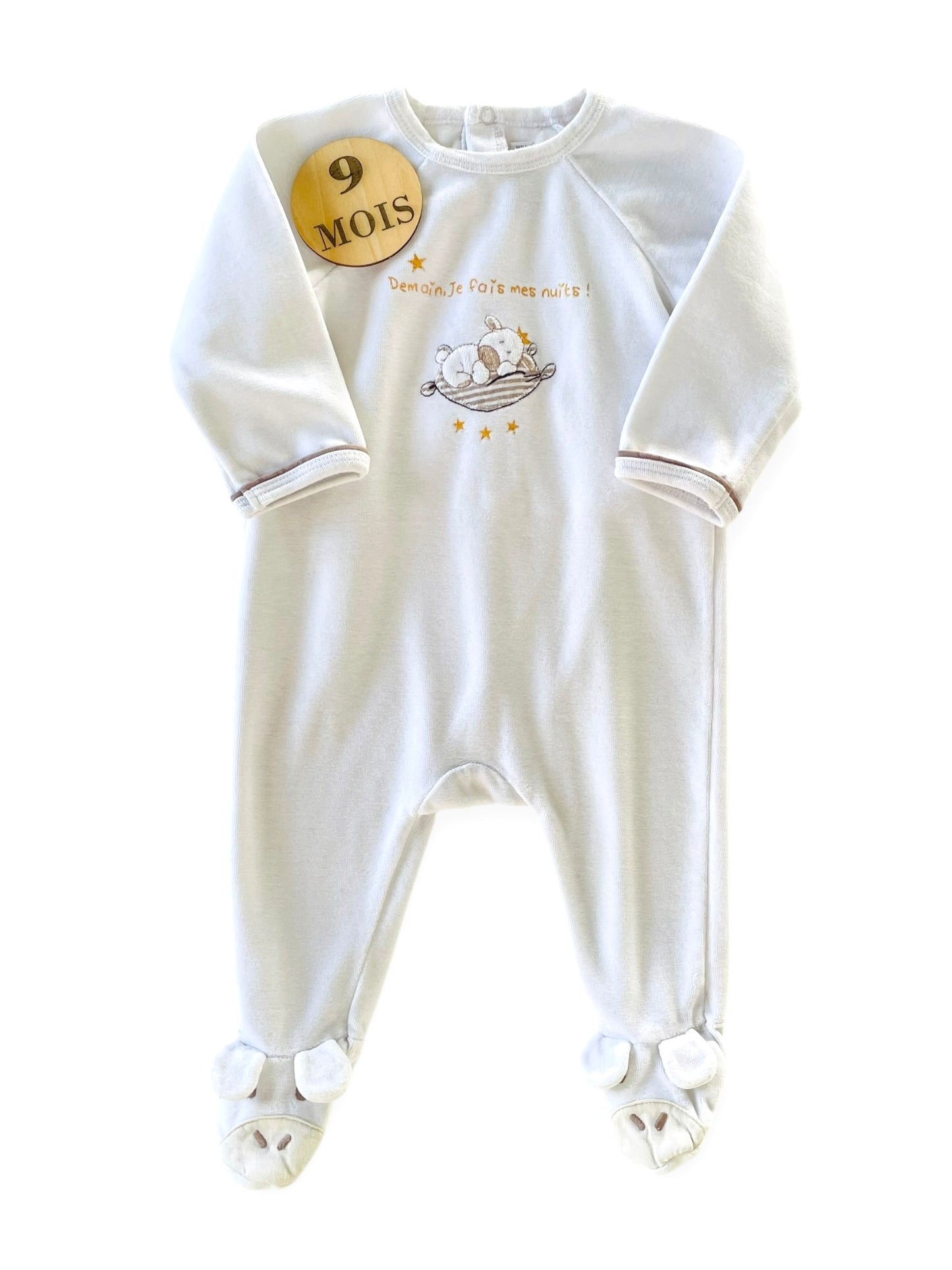 Pyjama velours blanc, Sergent Major