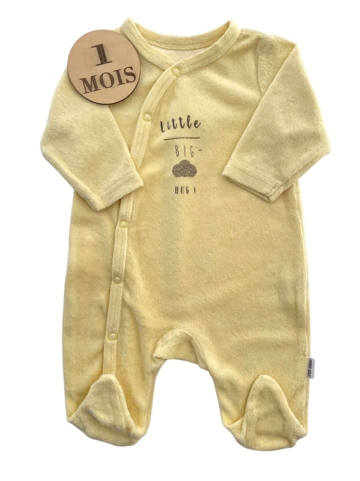 Pyjama velours jaune, P’tit Bisous