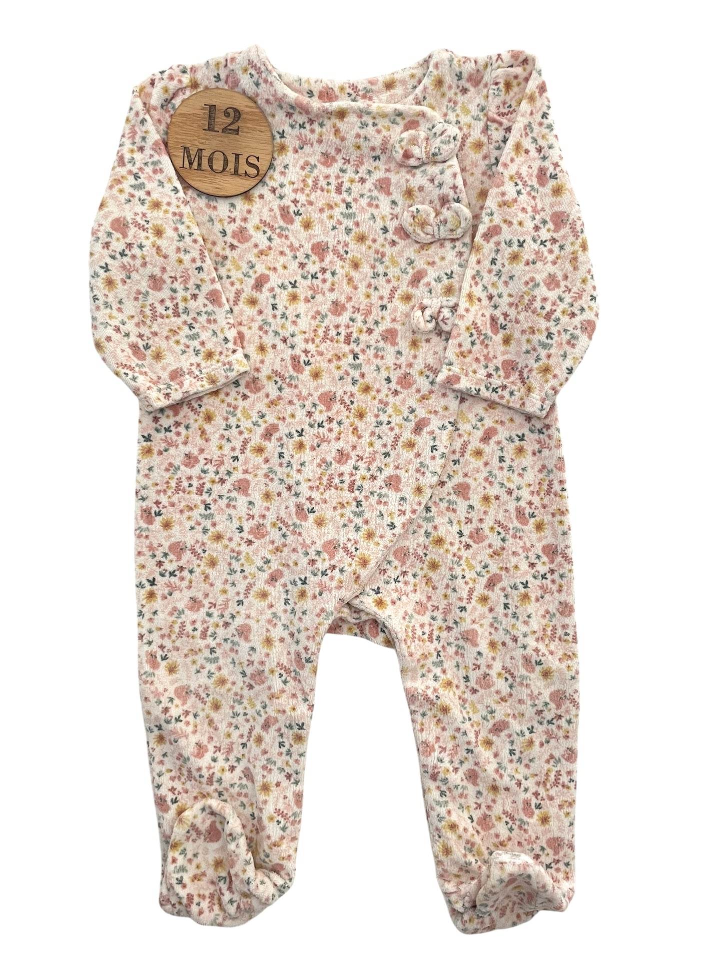 Pyjama velours, écureuil, TAO