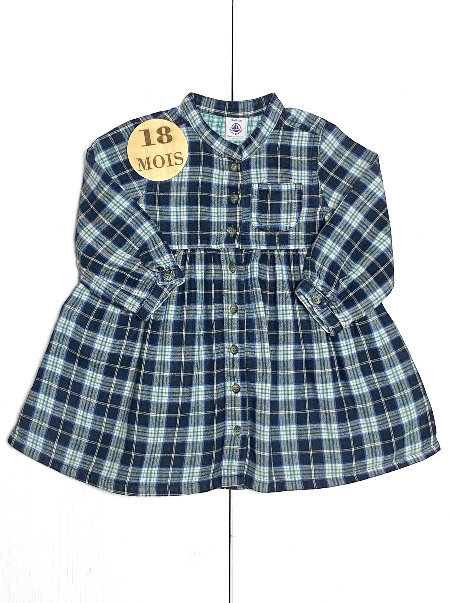 Robe à carreaux, Petit Bateau