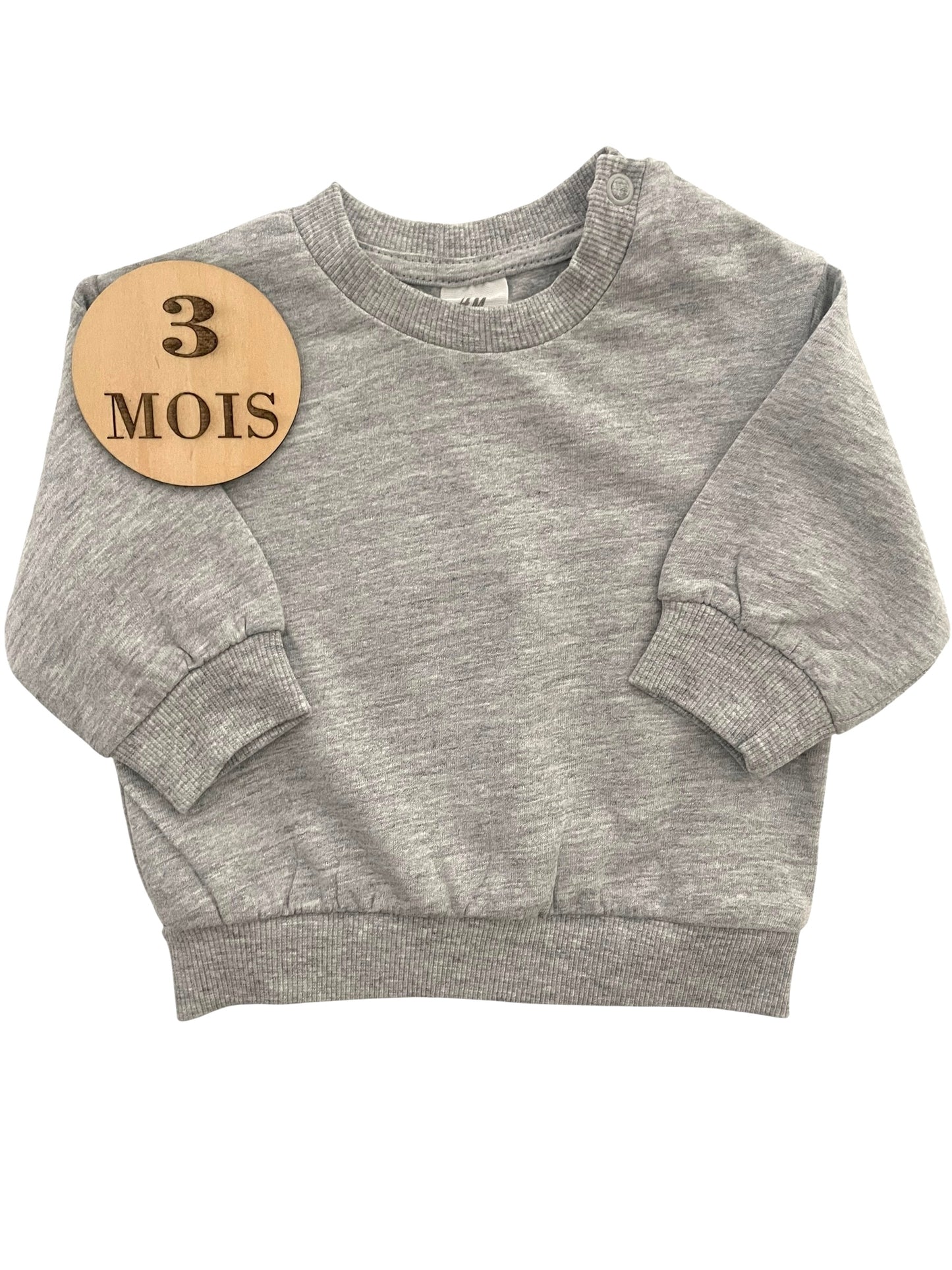 Sweat gris, H&M