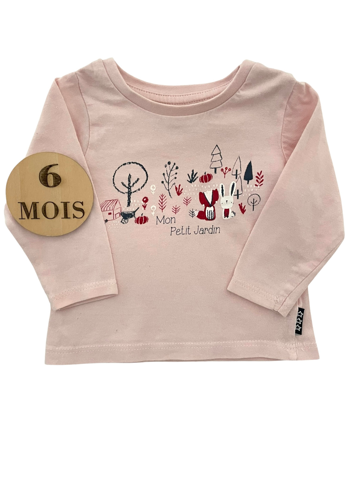 Tee-shirt rose pâle, Bébé rêve