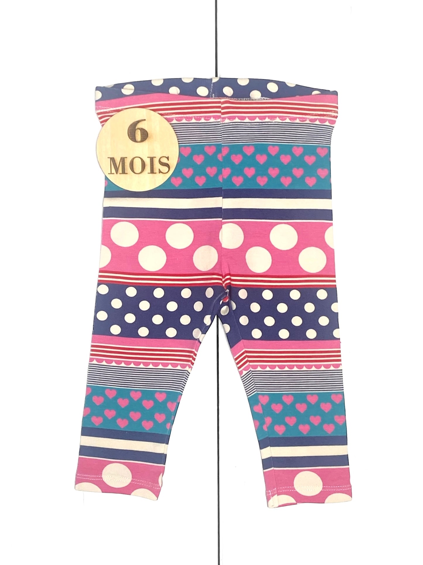 Legging élastique, rose, H&M