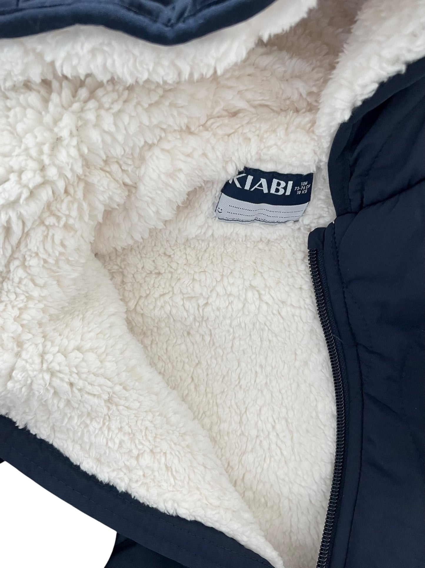 Combipilote imperméable, fourrée, bleu-marine, Kiabi