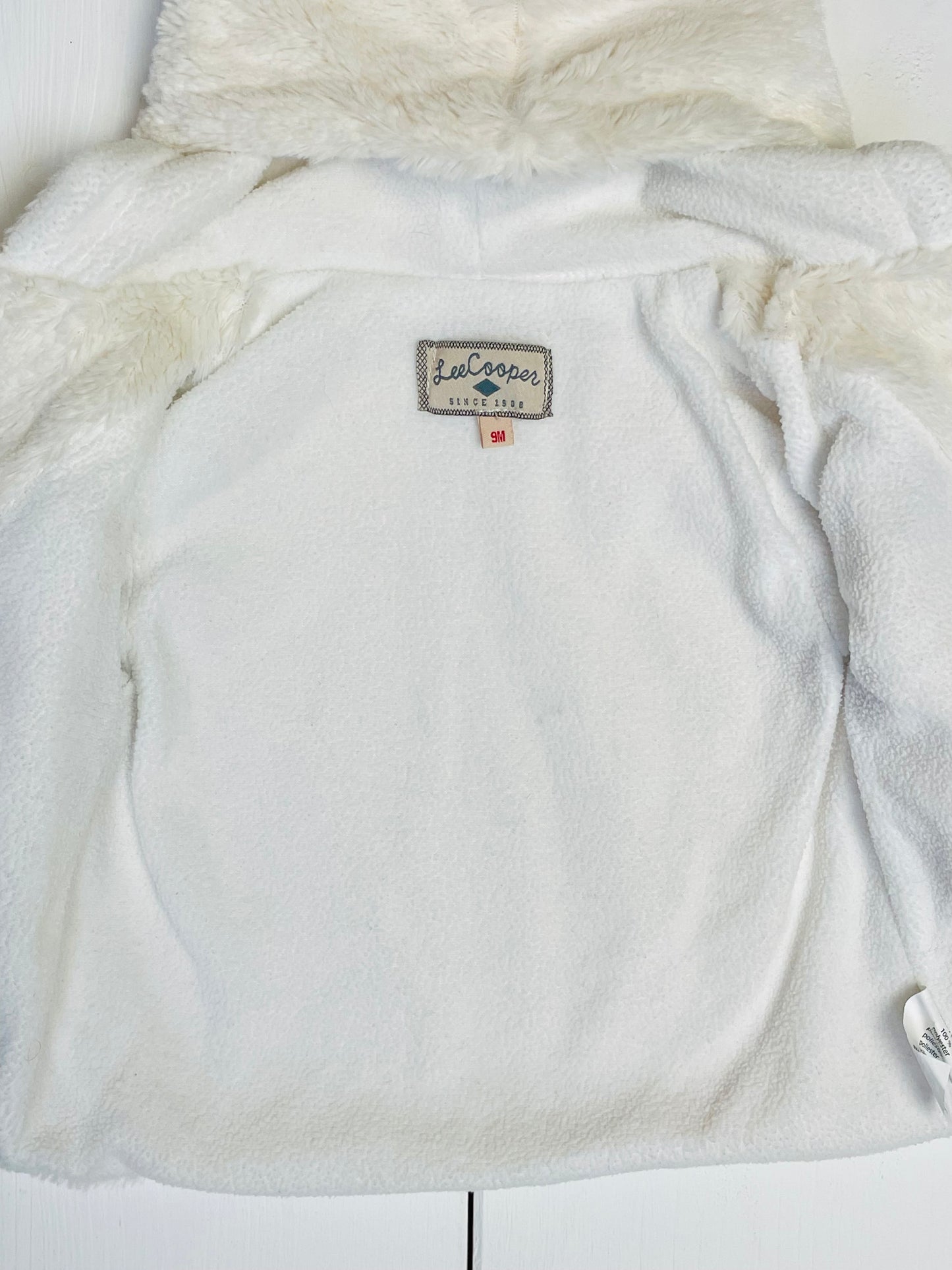 Manteau fausse fourrure, doublé polaire, Lee Cooper