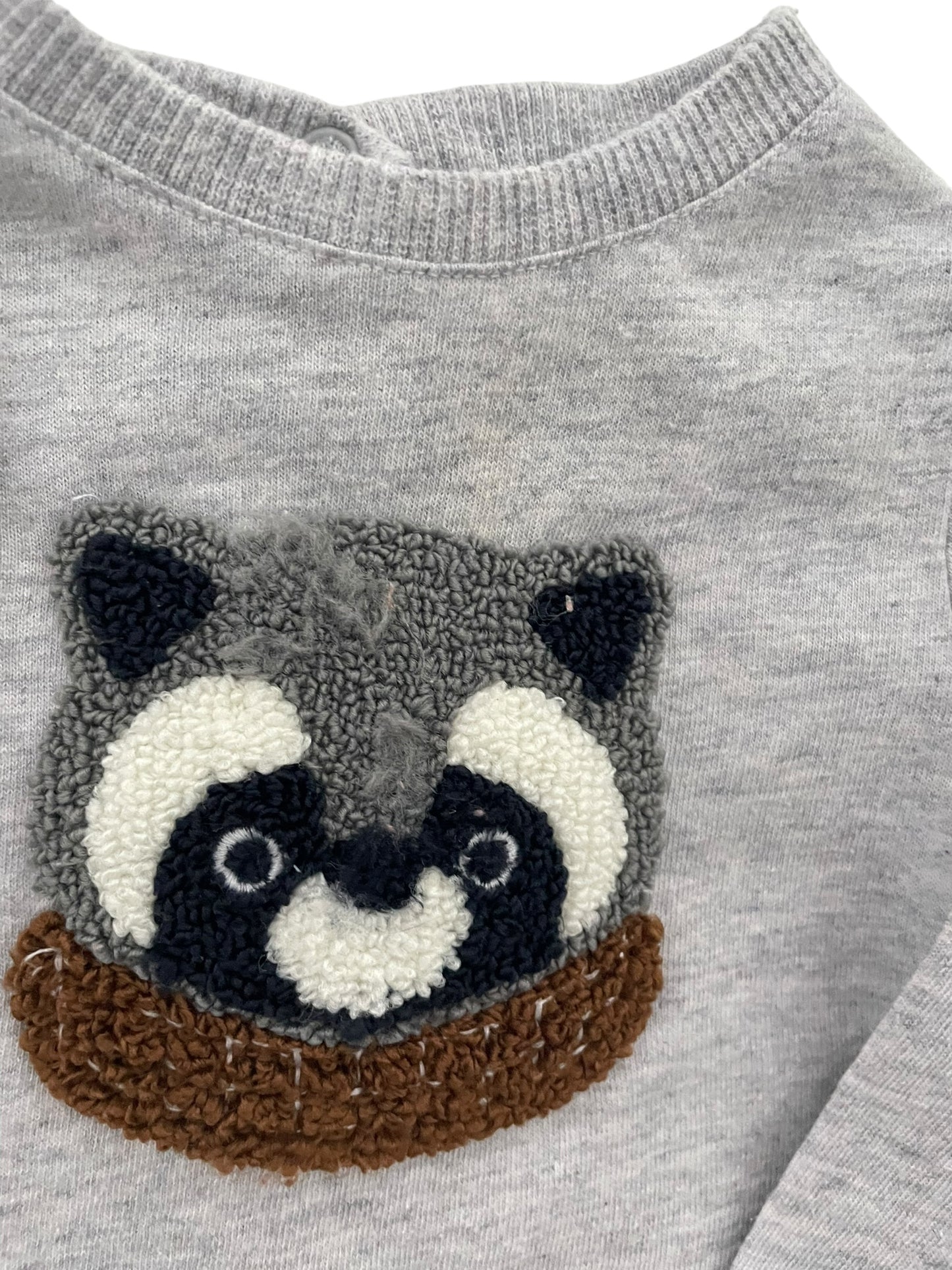 Tee-shirt semi-epais, gris, Kiabi