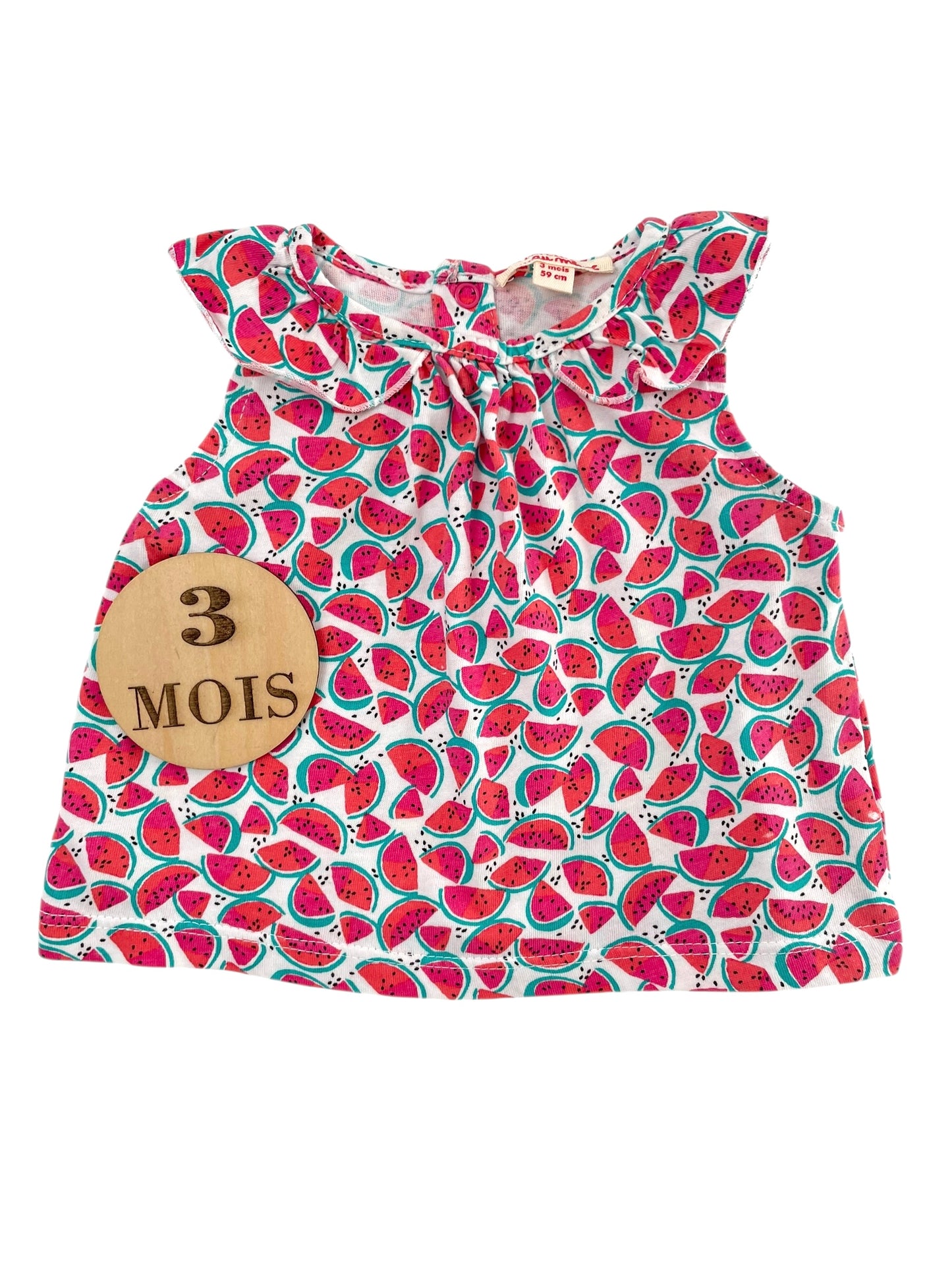 Blouse sans manche, pastèques, DPAM