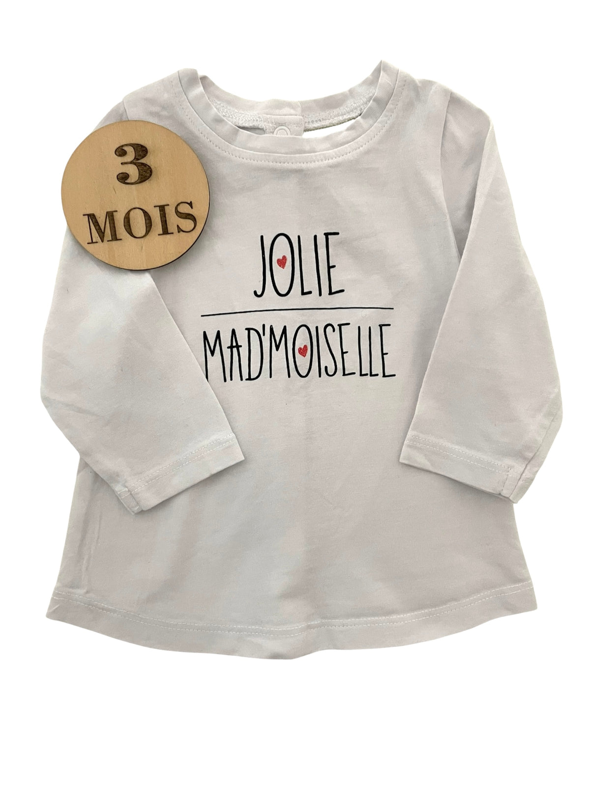 Tee-shirt blanc, TAO