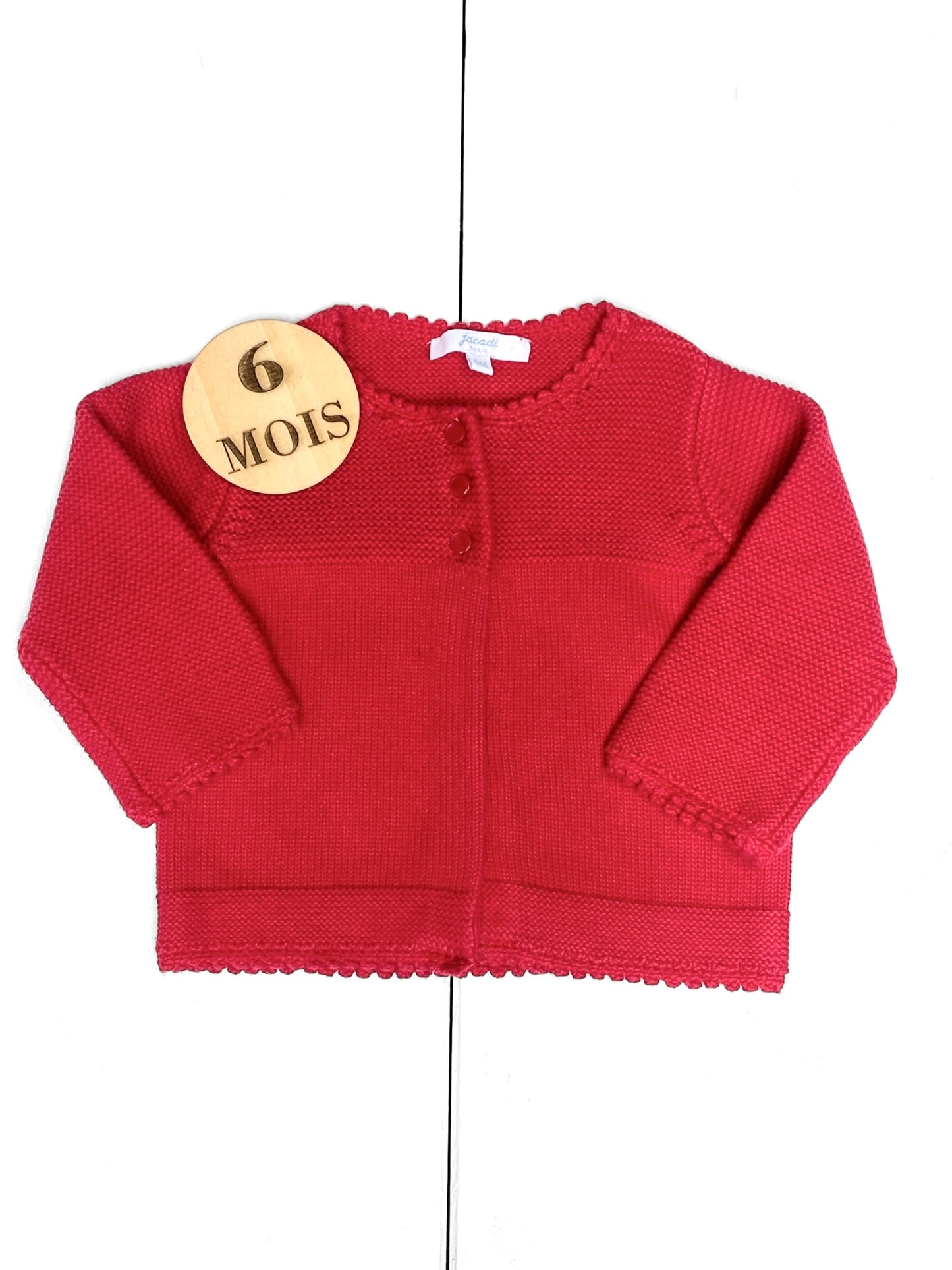 Gilet rouge, Jacadi