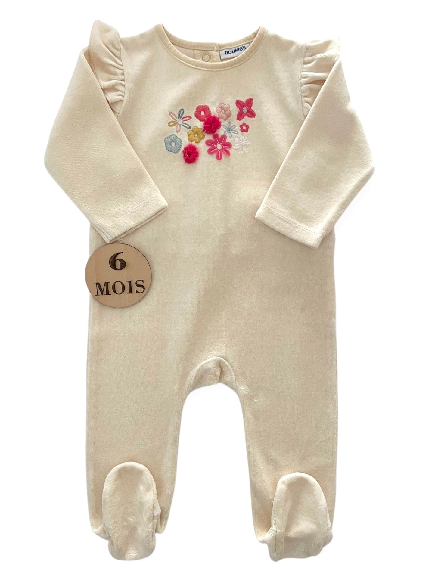 Pyjama velours jaune pâle, Noukie’s