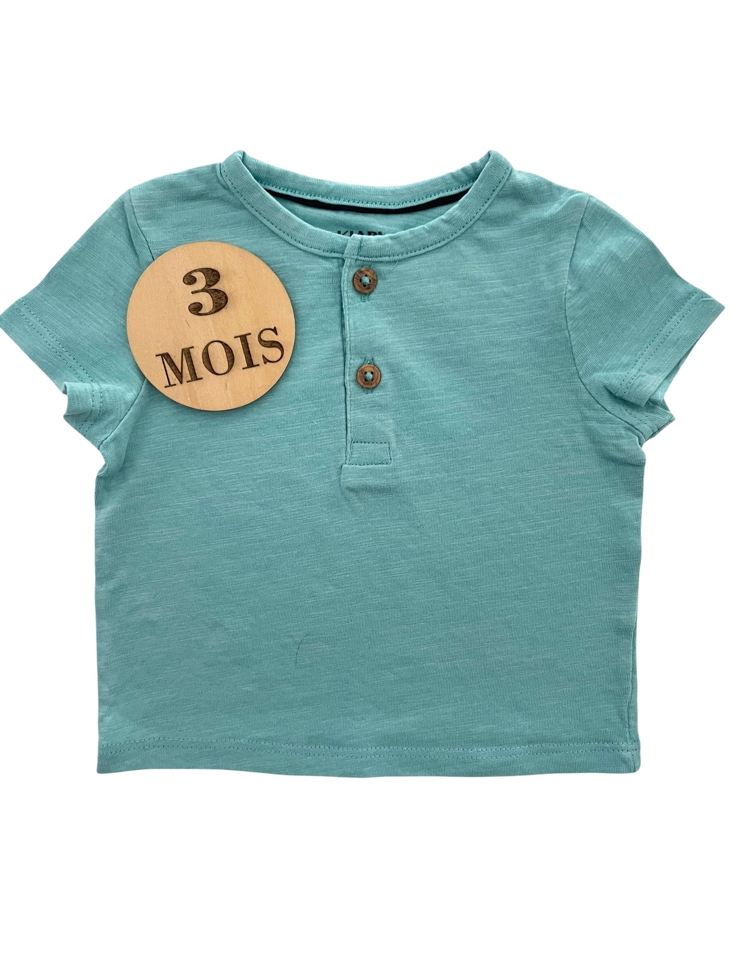 Tee-shirt turquoise, Kiabi