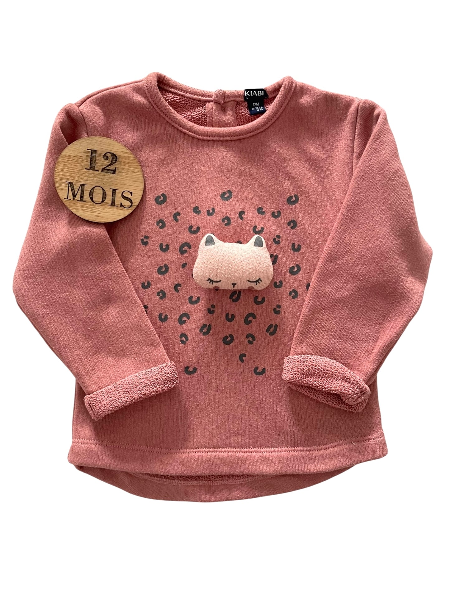 Sweat rose foncé, Kiabi