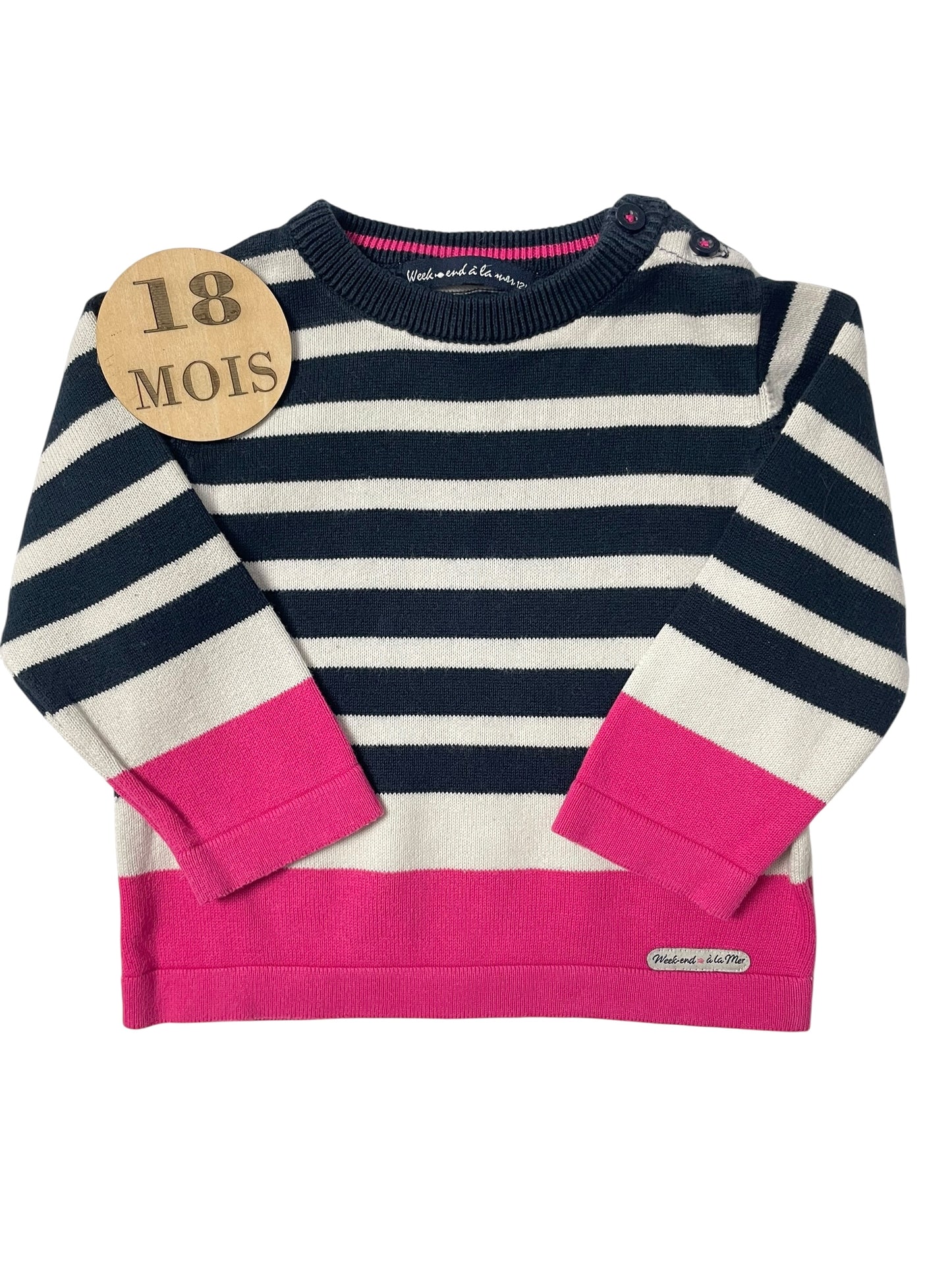 Pull rayé, Week-end à la mer