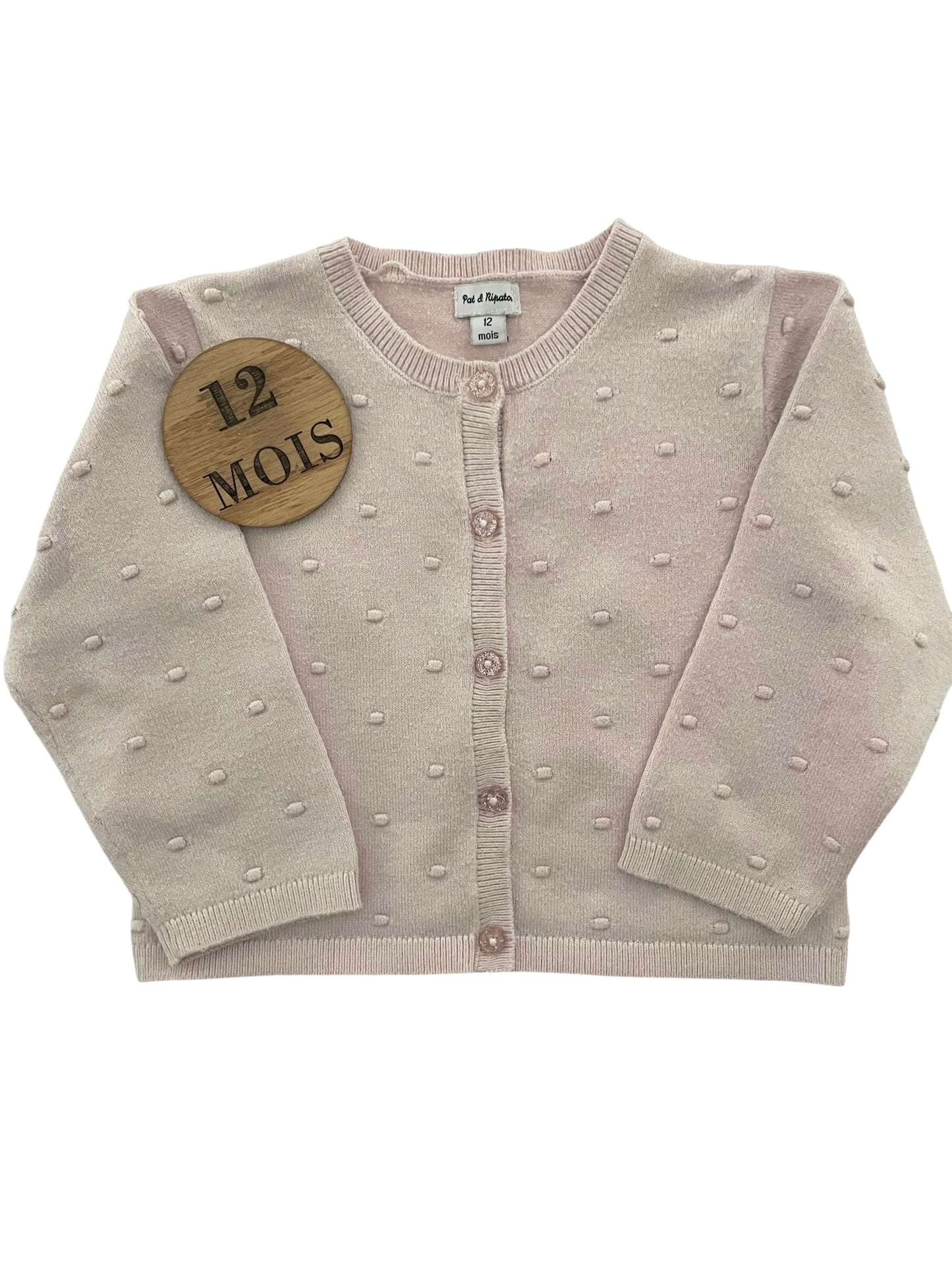 Gilet rose pâle, Pat et Ripaton