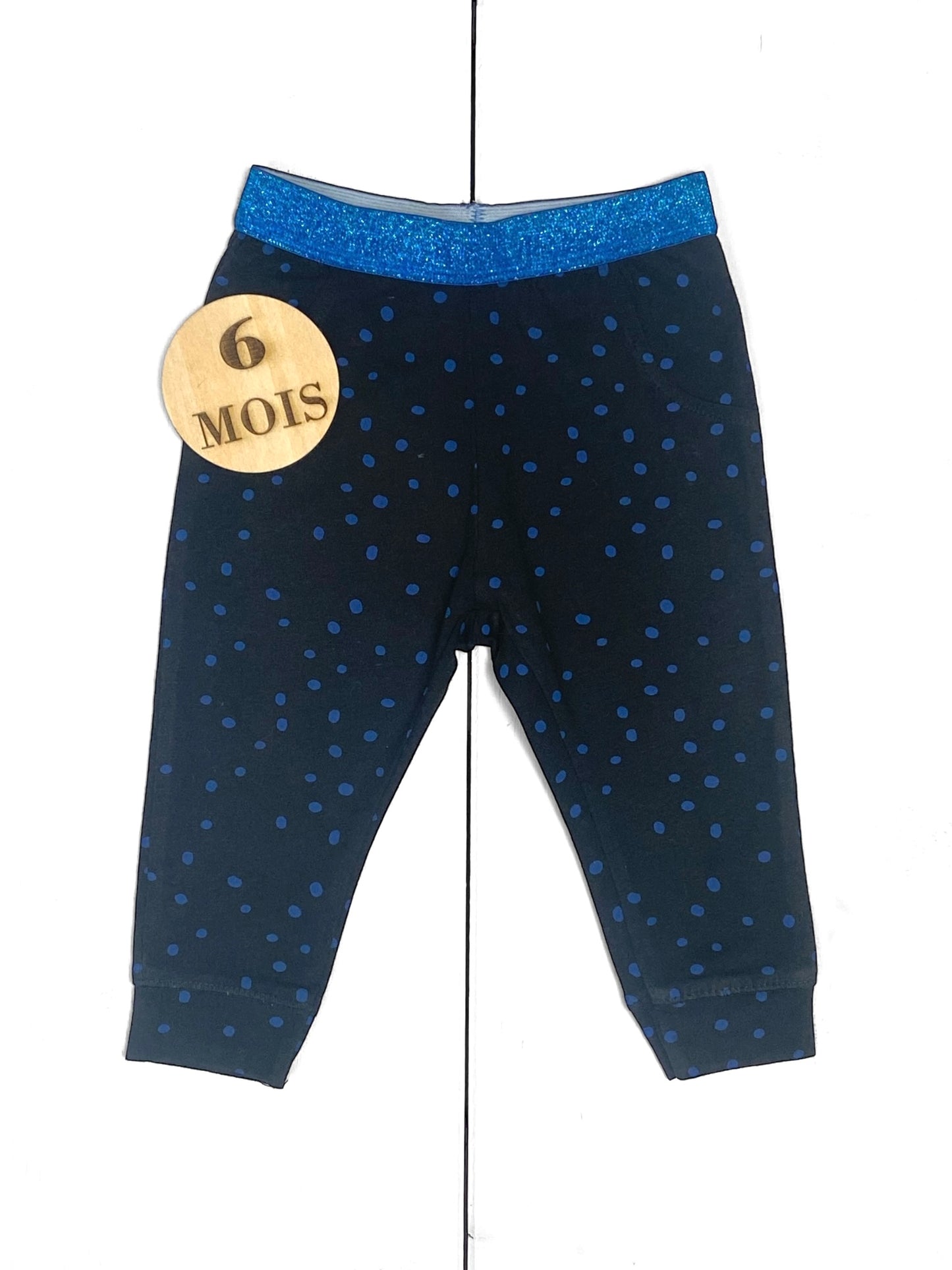 Legging fluide , noir et bleu, Hema