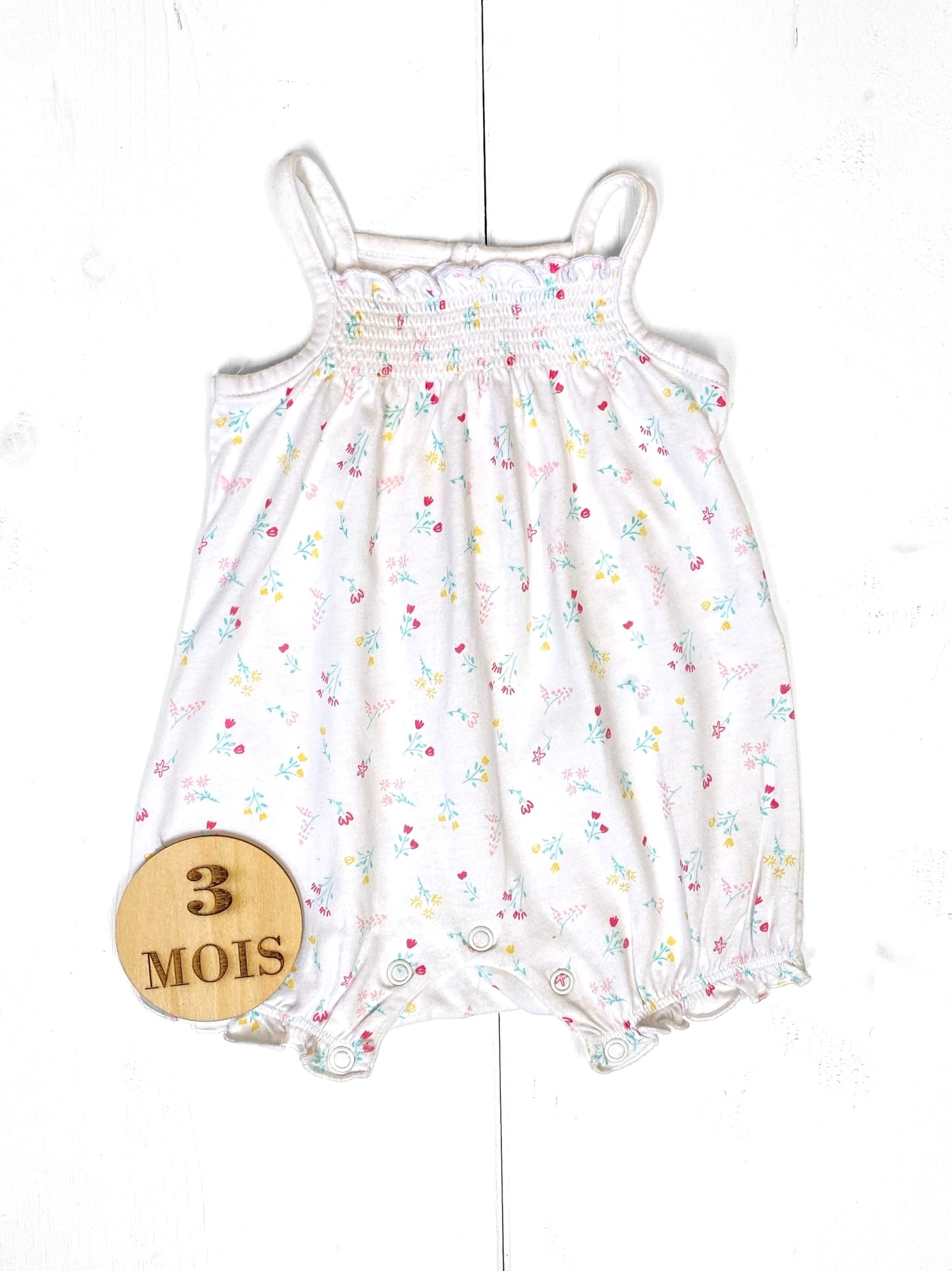 Combishort, blanche, TEX