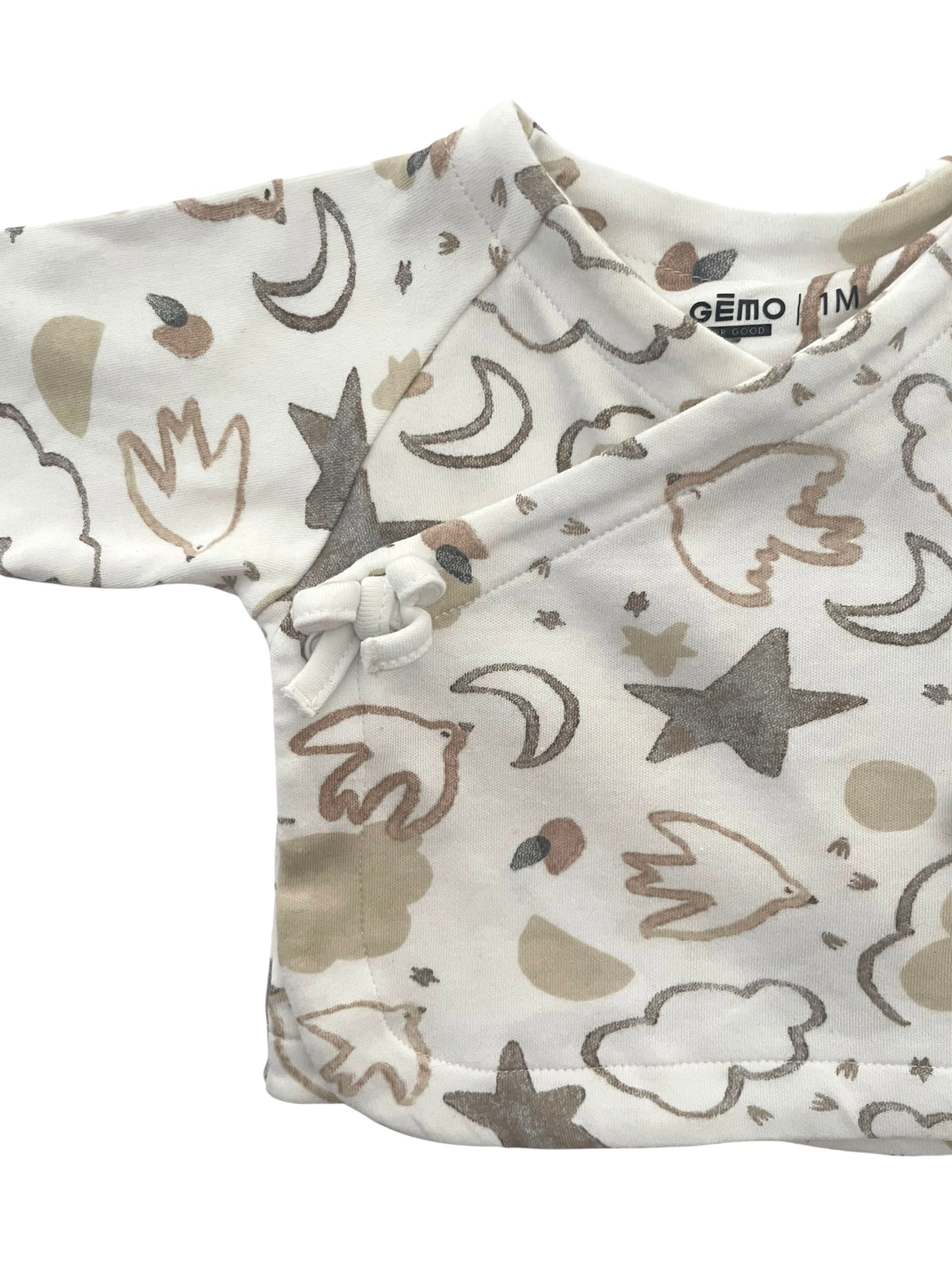 Brassière blanche, oiseaux, Gémo