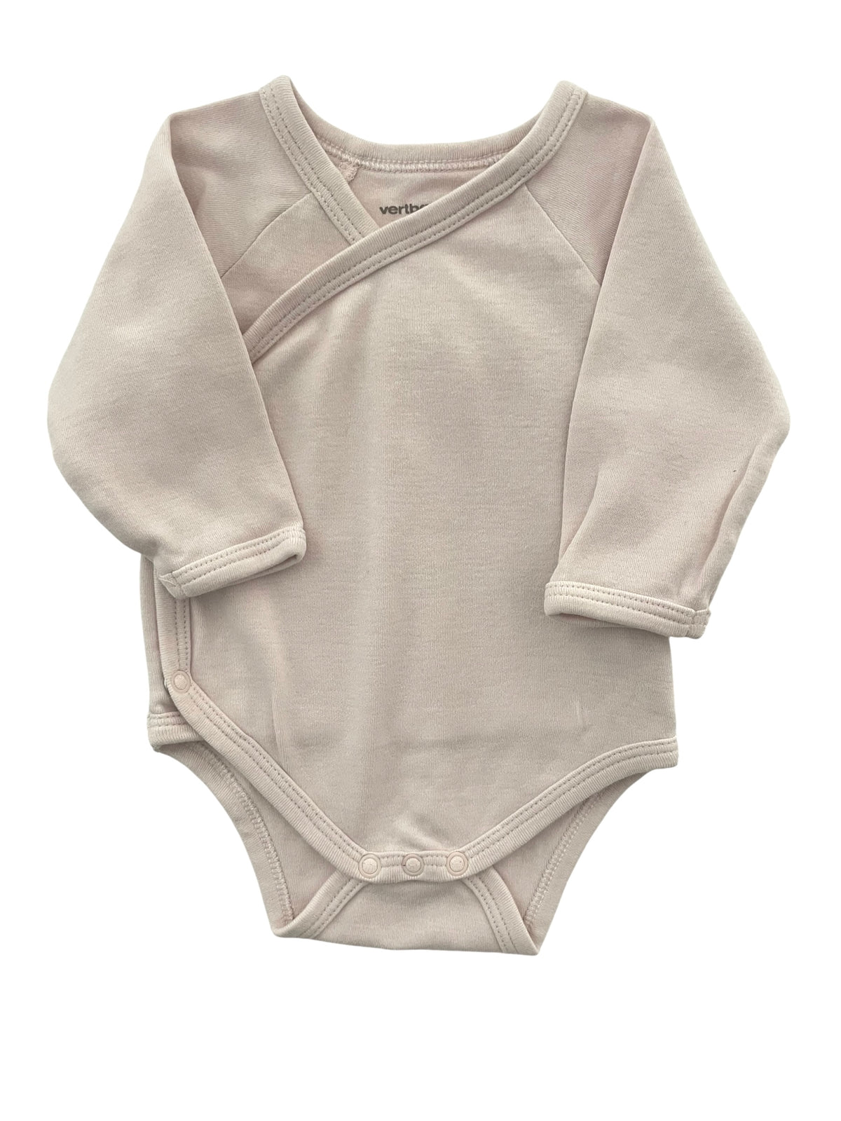 Lot 2 bodies, écru et rose pâle, Zeeman / Vertbaudet