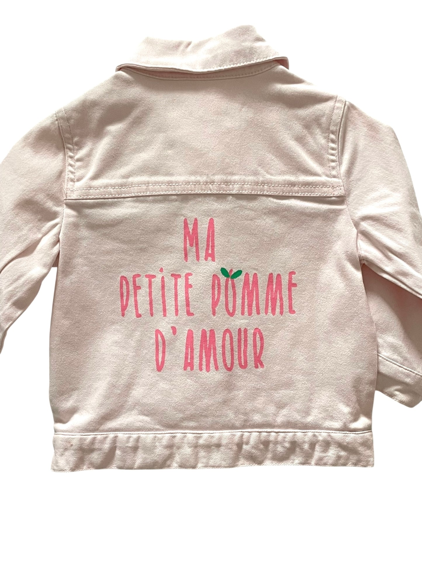 Veste en jean rose pâle, La redoute
