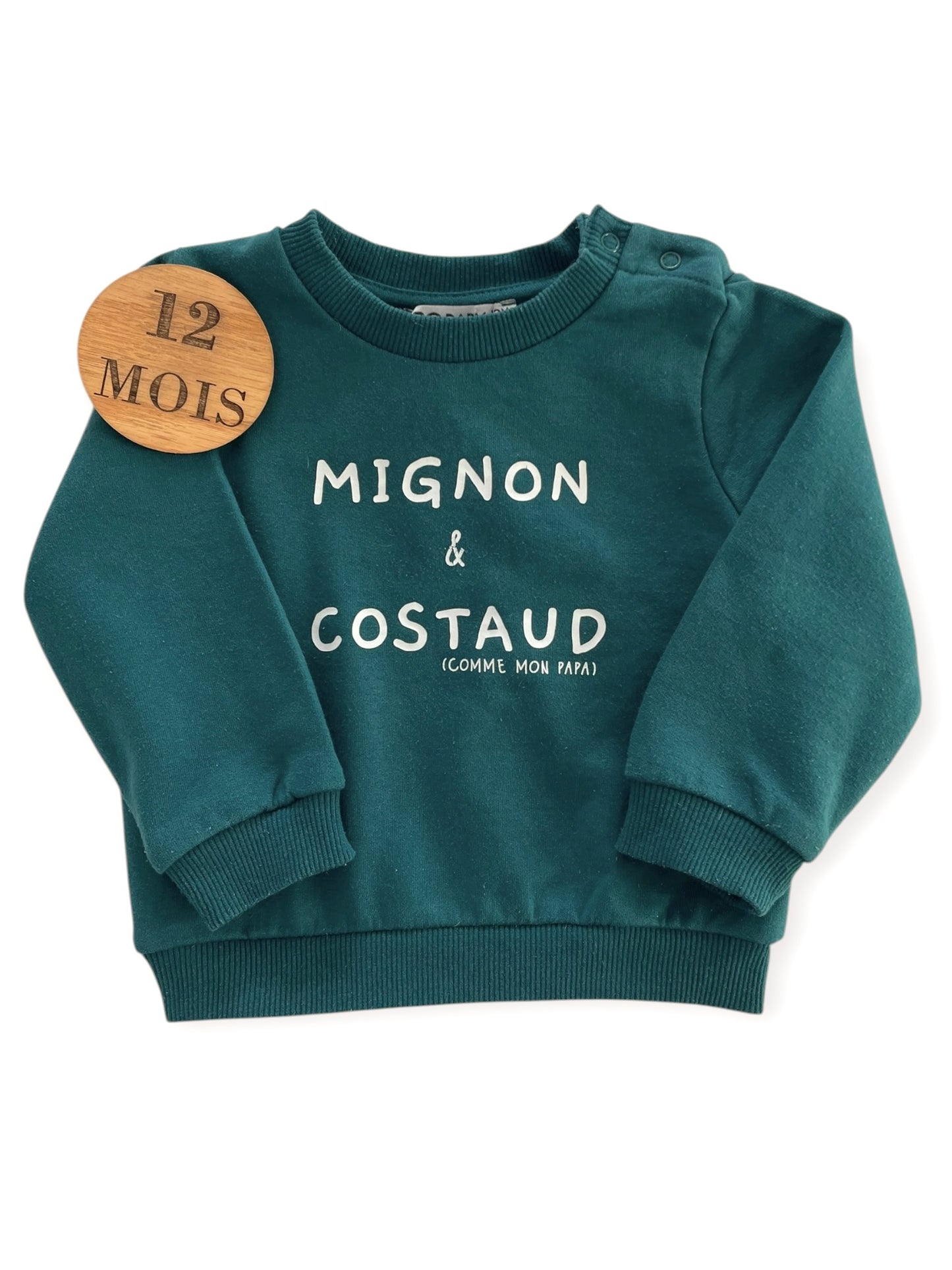 Sweat fin, vert, NPO