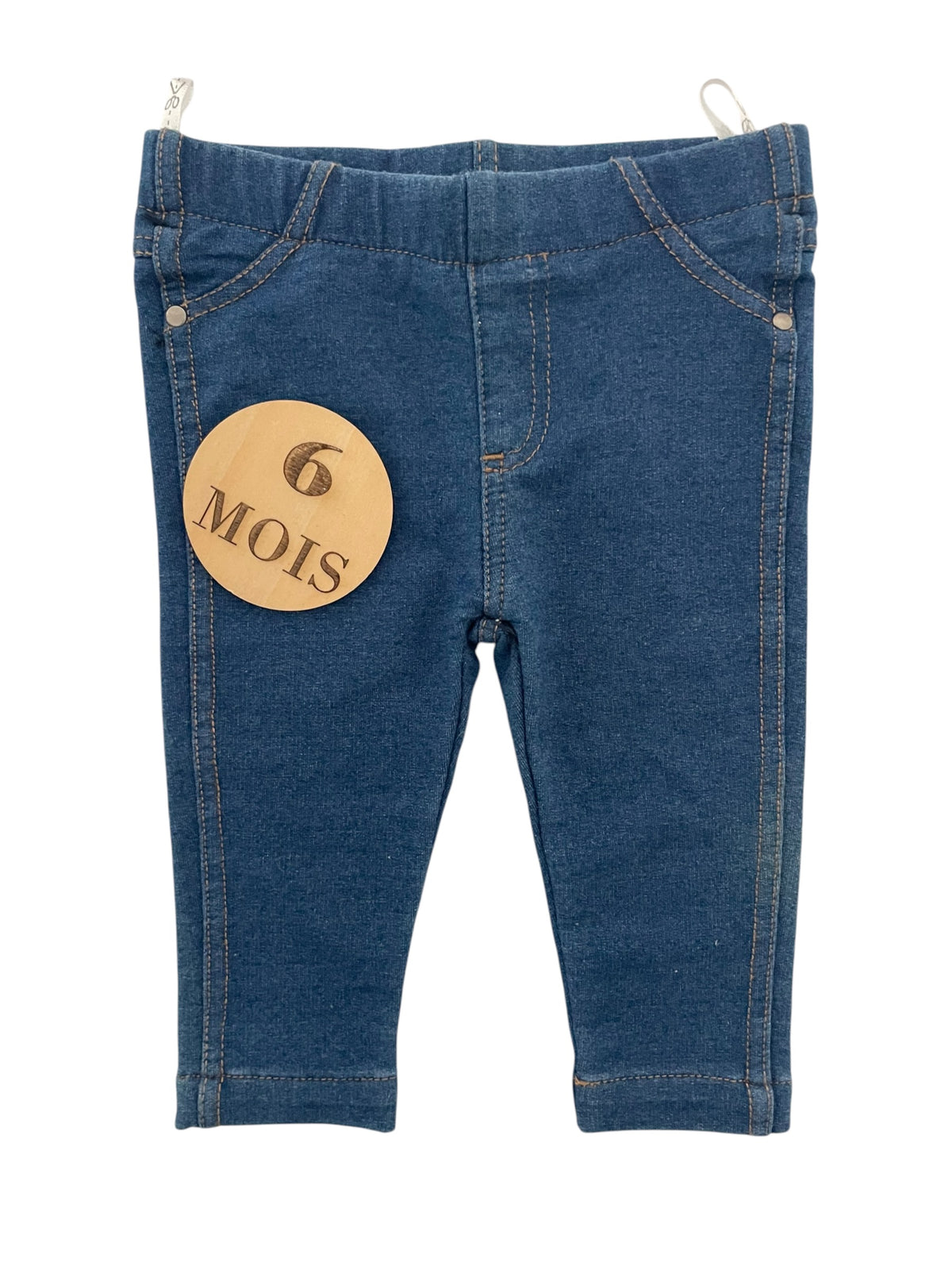 Jegging bleu brut