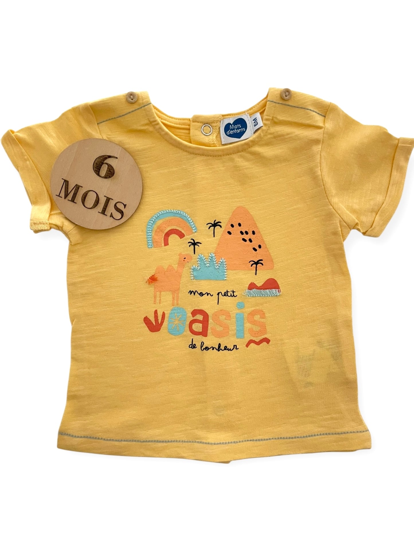 Tee-shirt jaune, Mots d’enfants