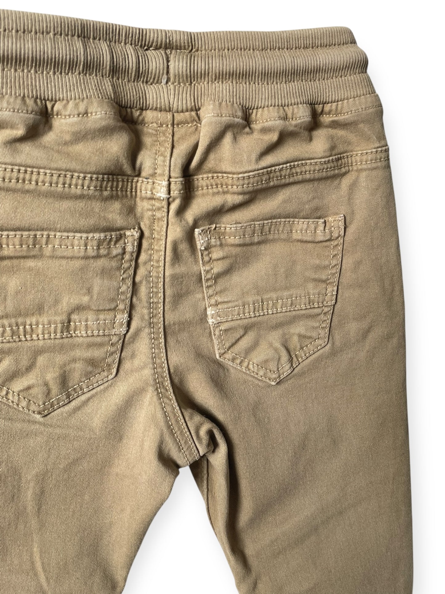 Jean taupe, taille élastique, TAO