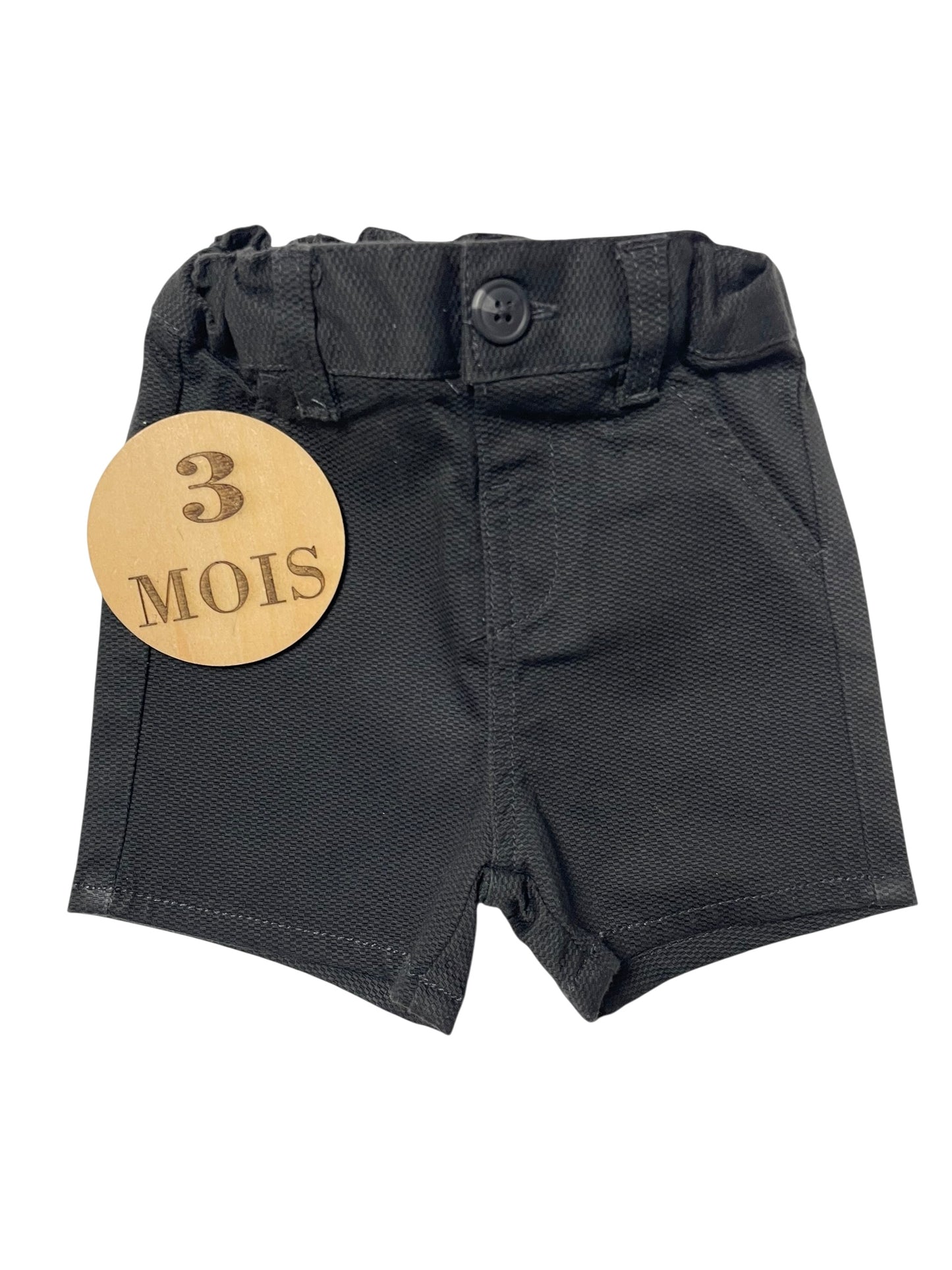 Short gris foncé, Kiabi