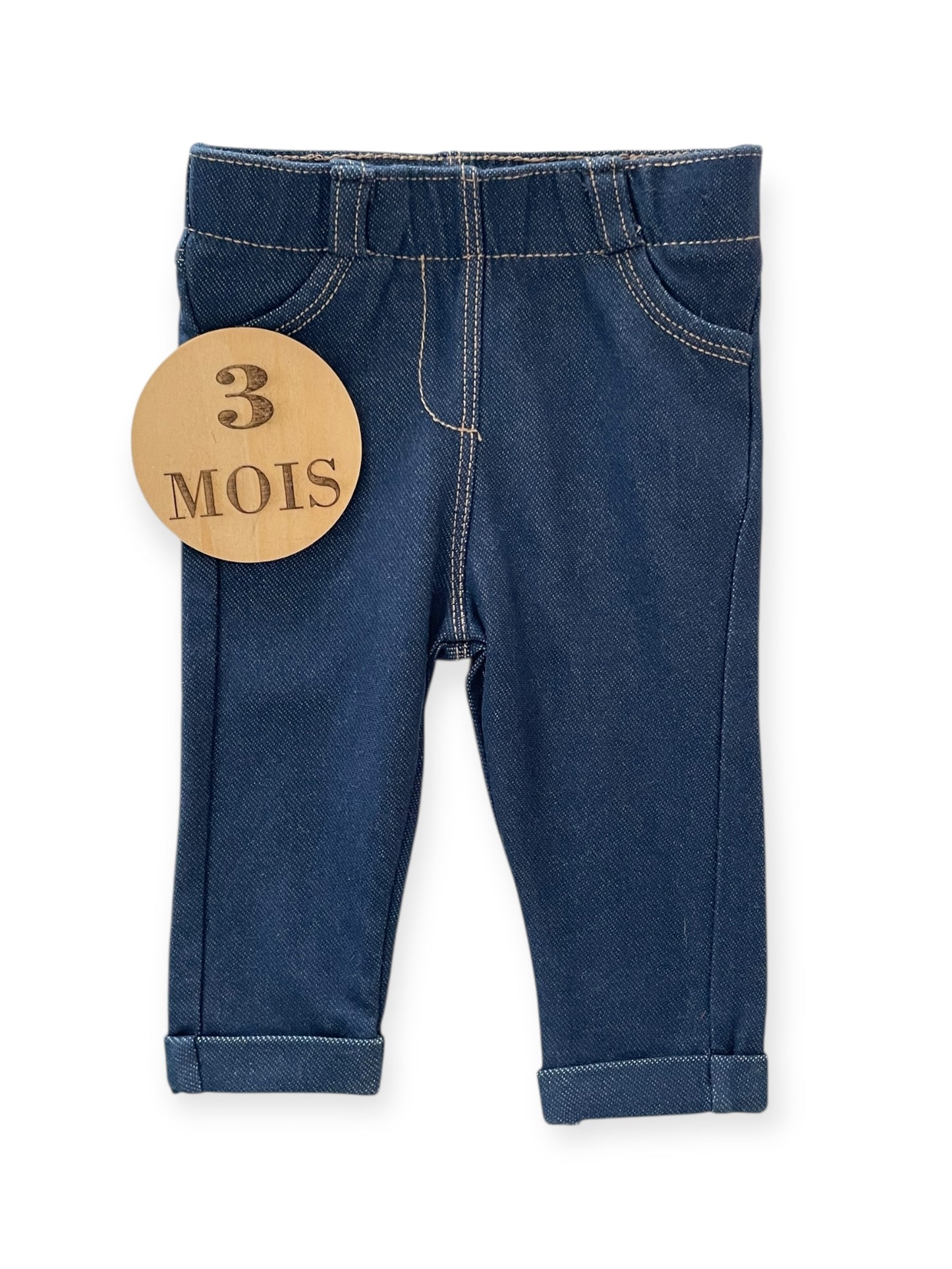 Jegging, bleu-foncé, Kiabi