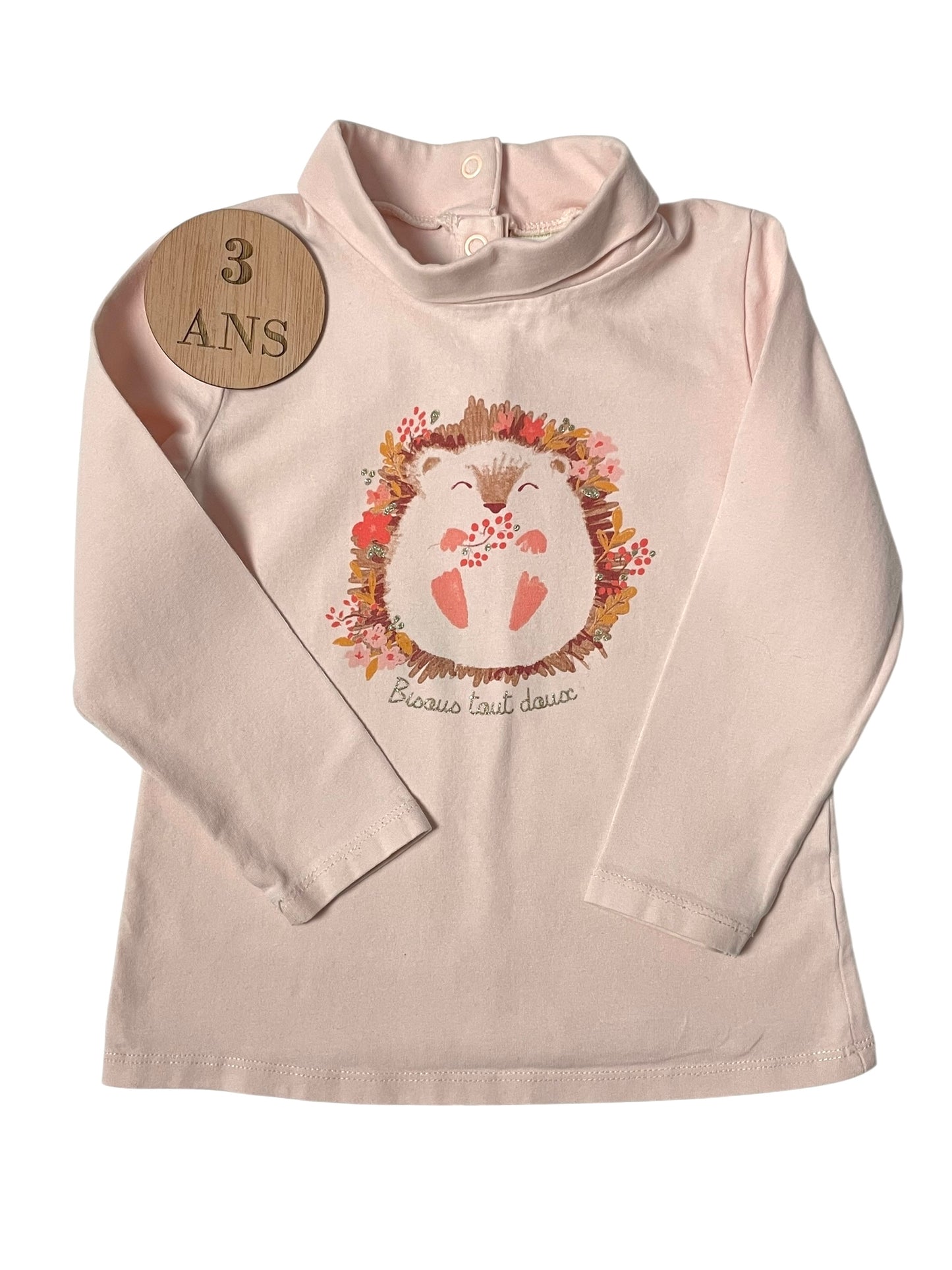 Sous-pull rose pâle, TAO