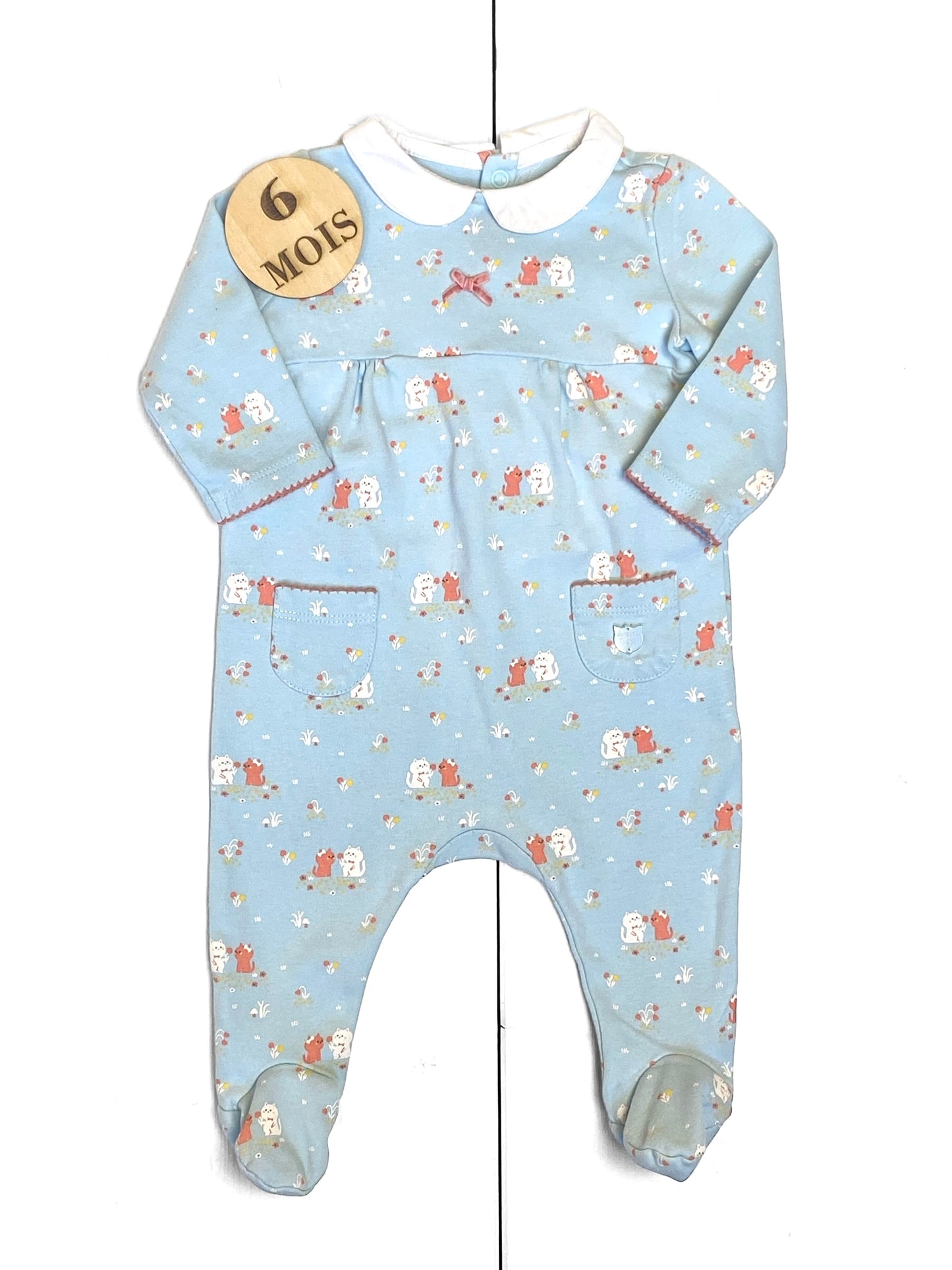 Pyjama coton, bleu, Sergent Major