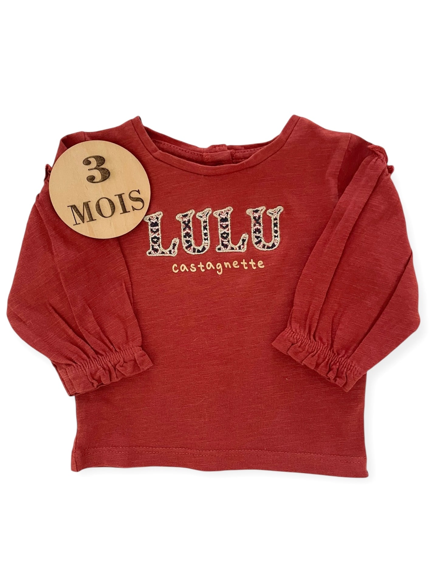 Tee-shirt manches bouffantes, Lulu Castagnette