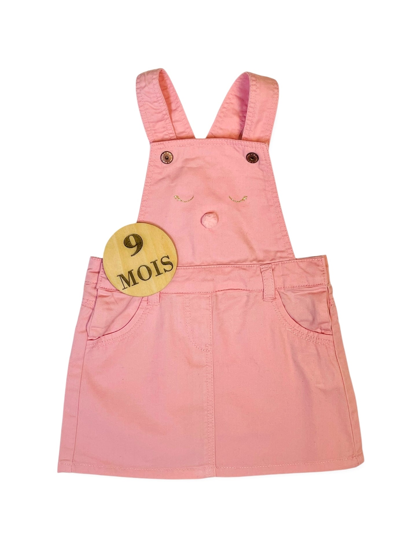 Robe en toile rose , Kiabi