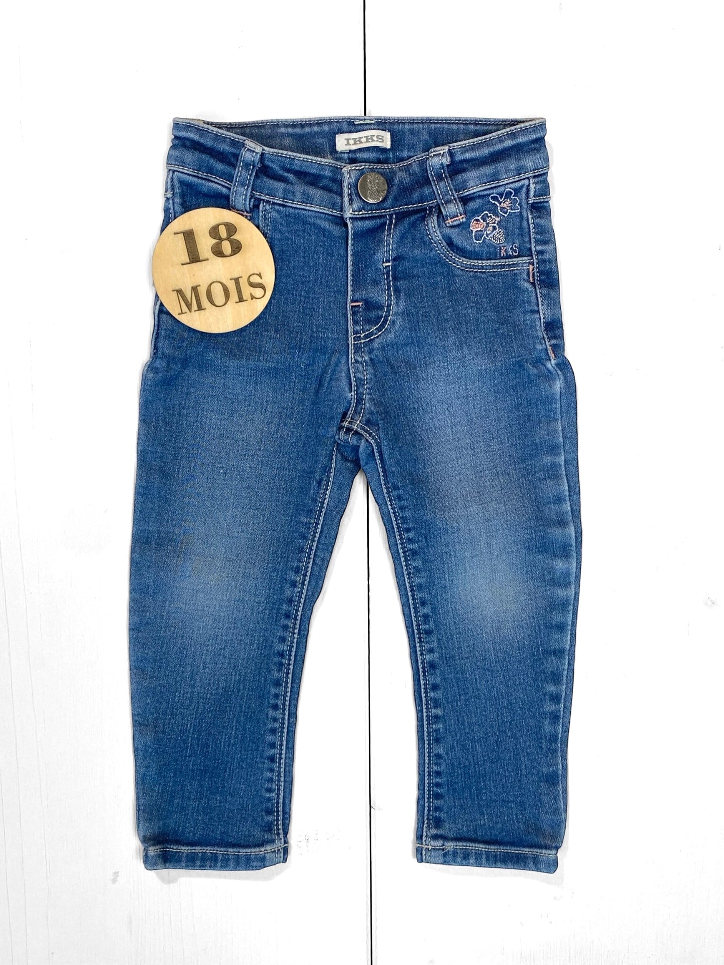 Jean bleu, IKKS