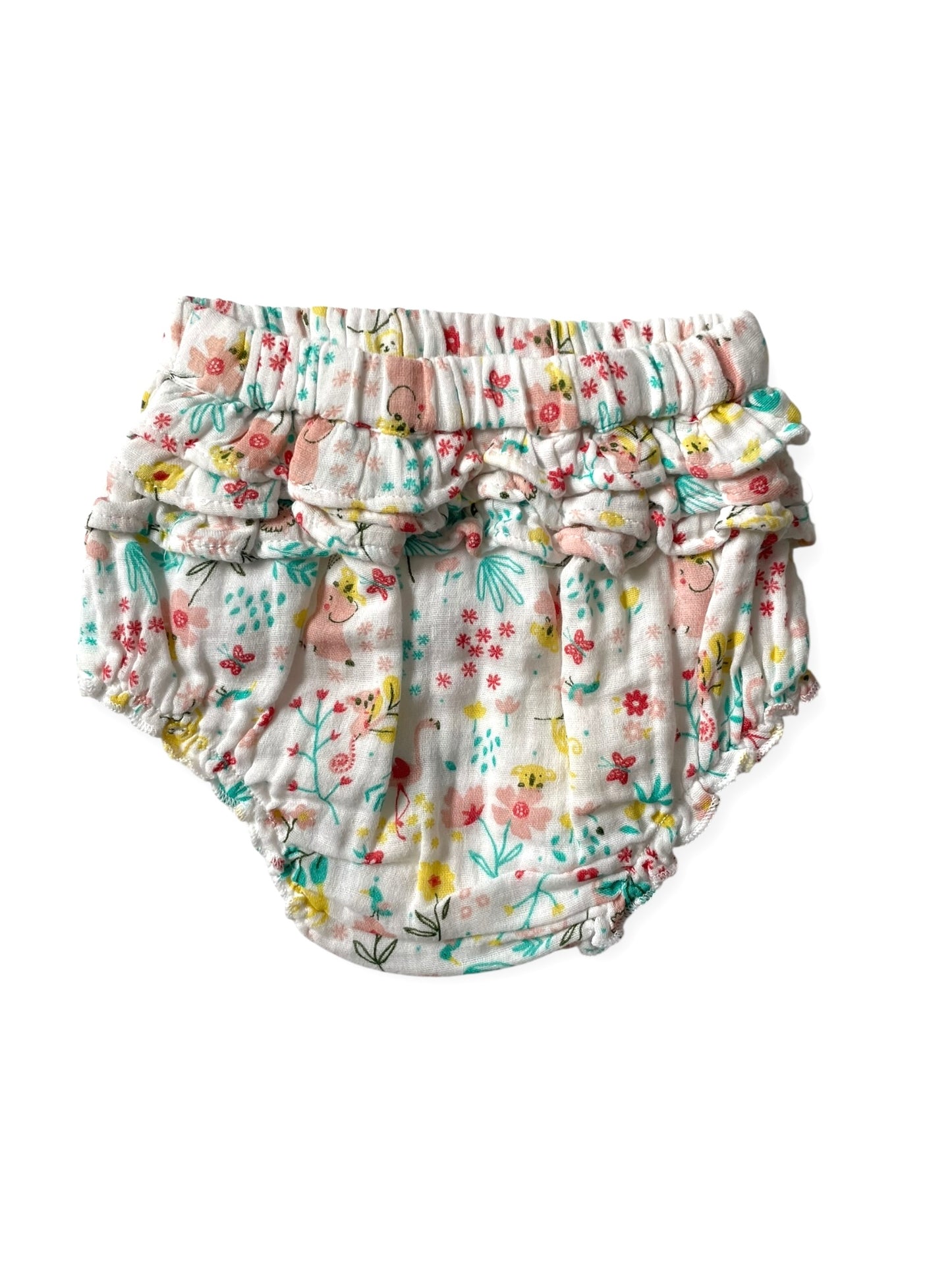 Bloomer fleuri, gaze de coton, Mots d’enfants