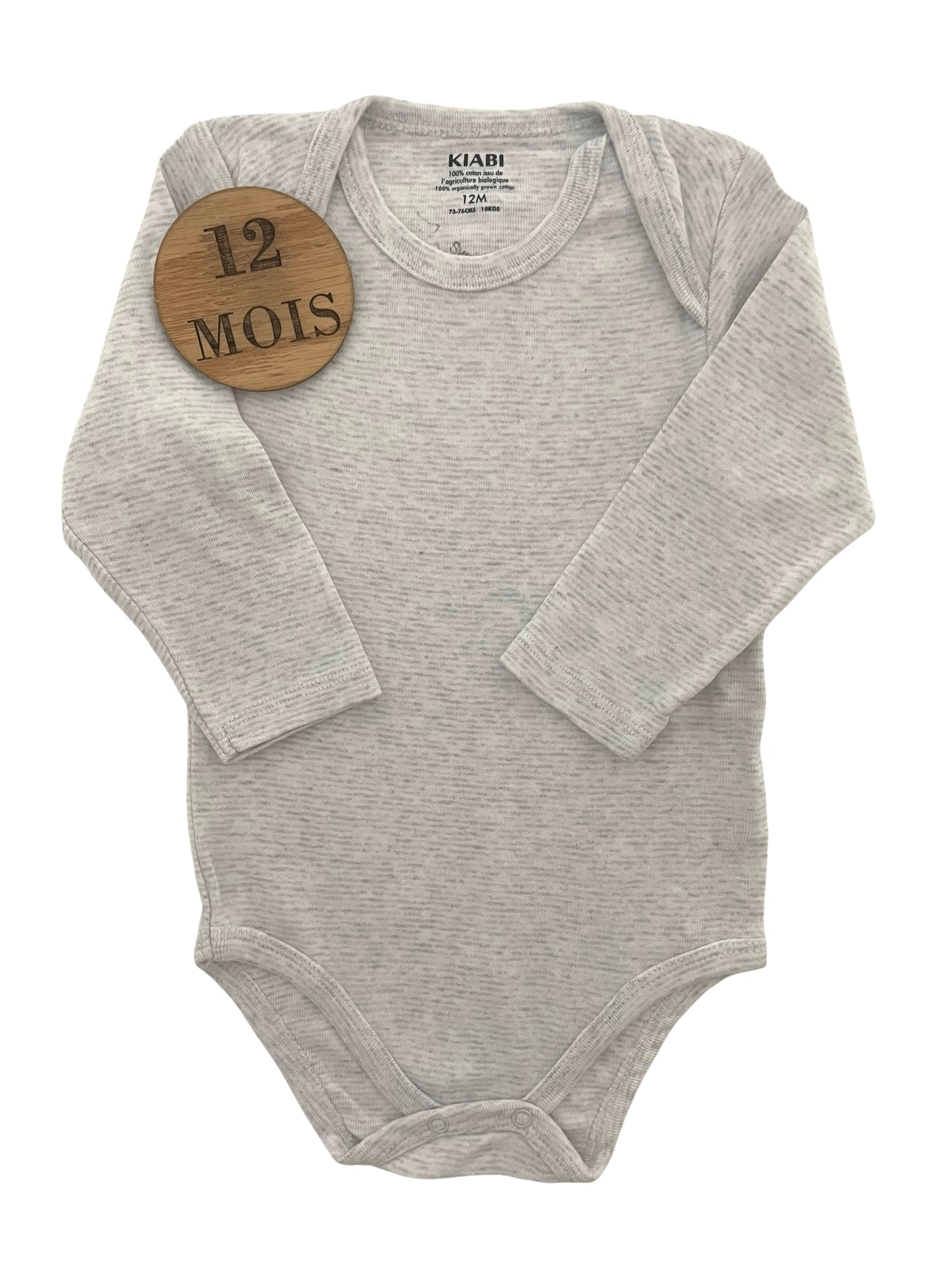 Body gris clair, Kiabi