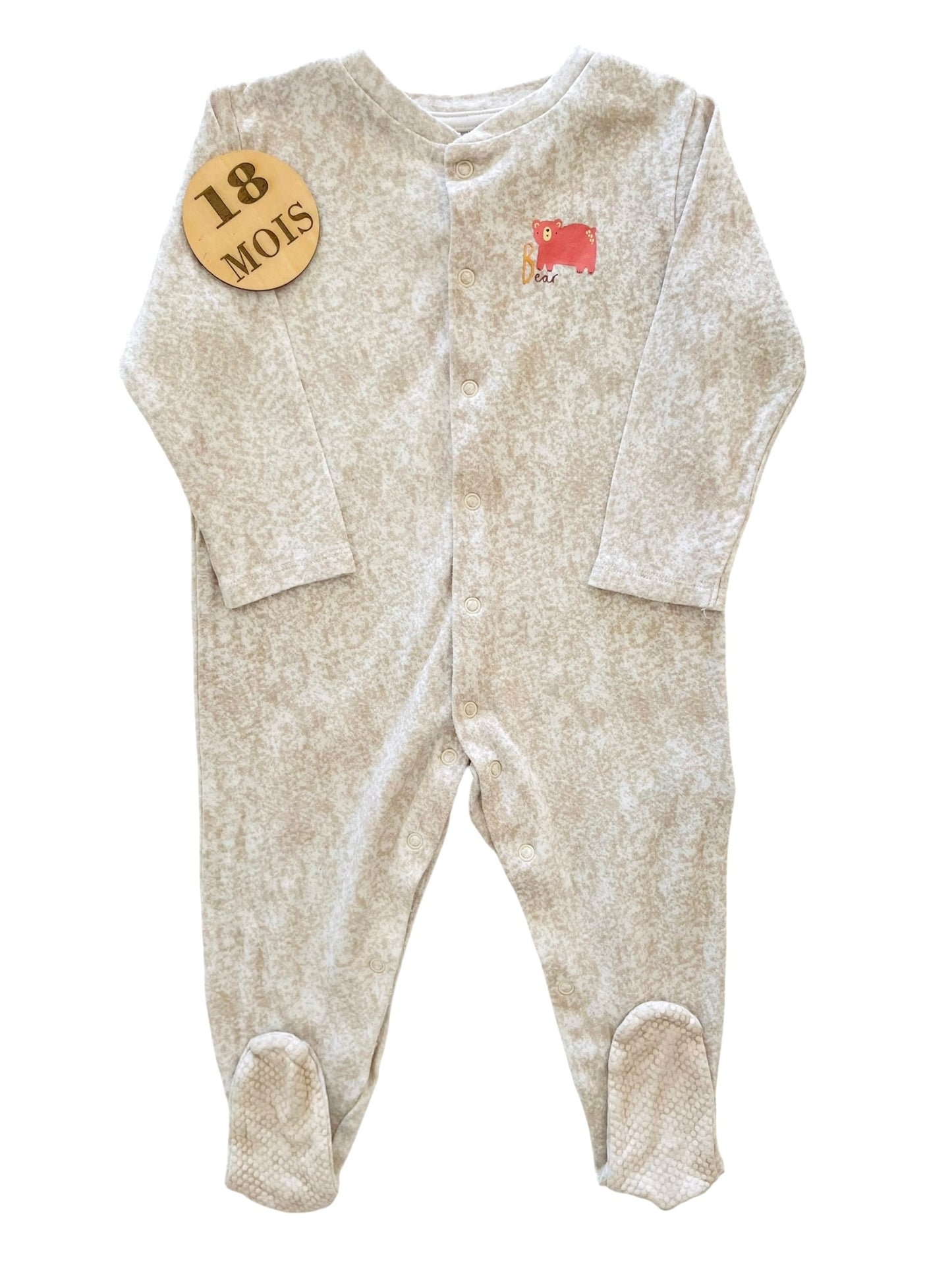 Pyjama coton, beige, Primark