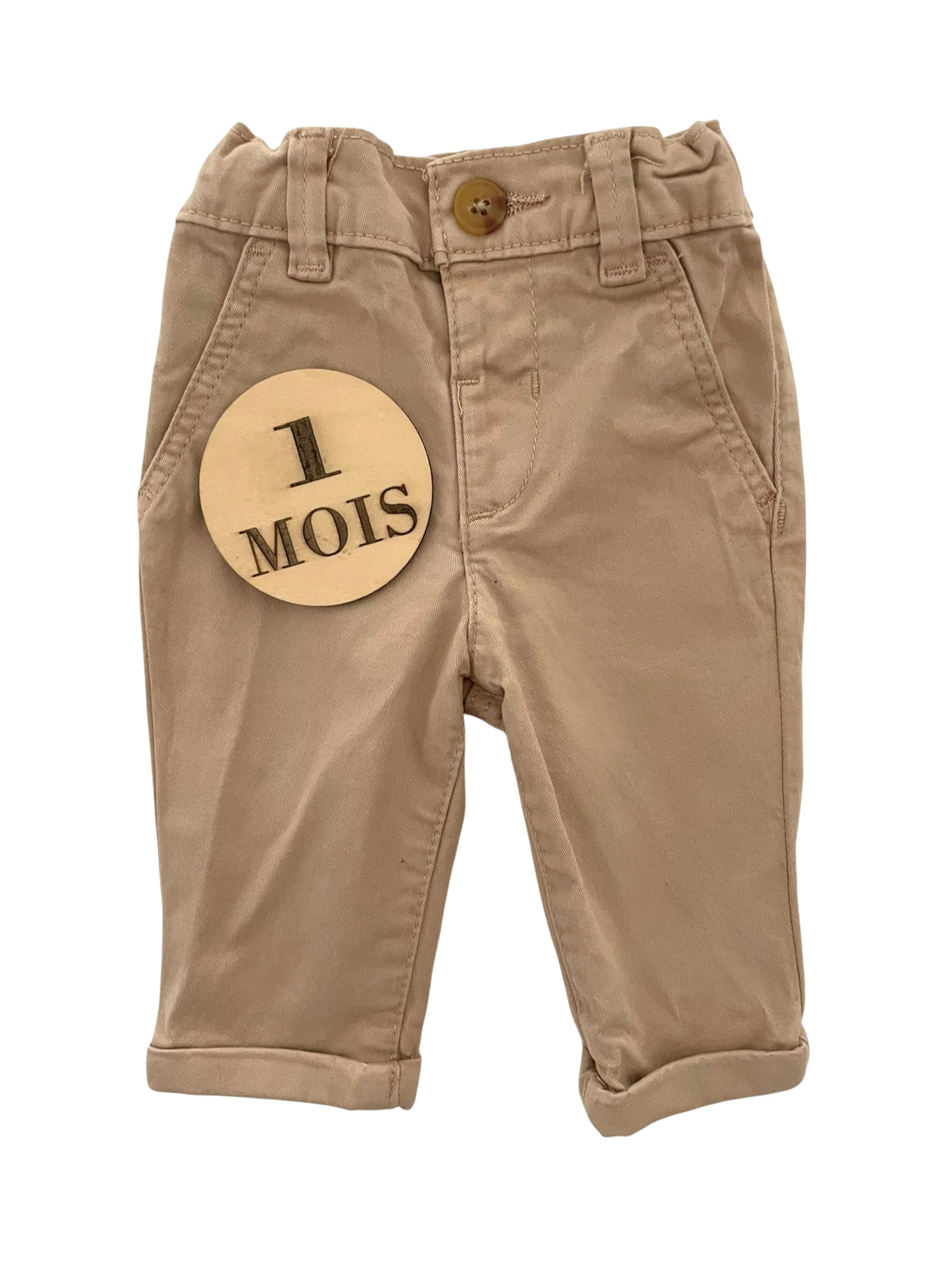 Chino beige, Kiabi