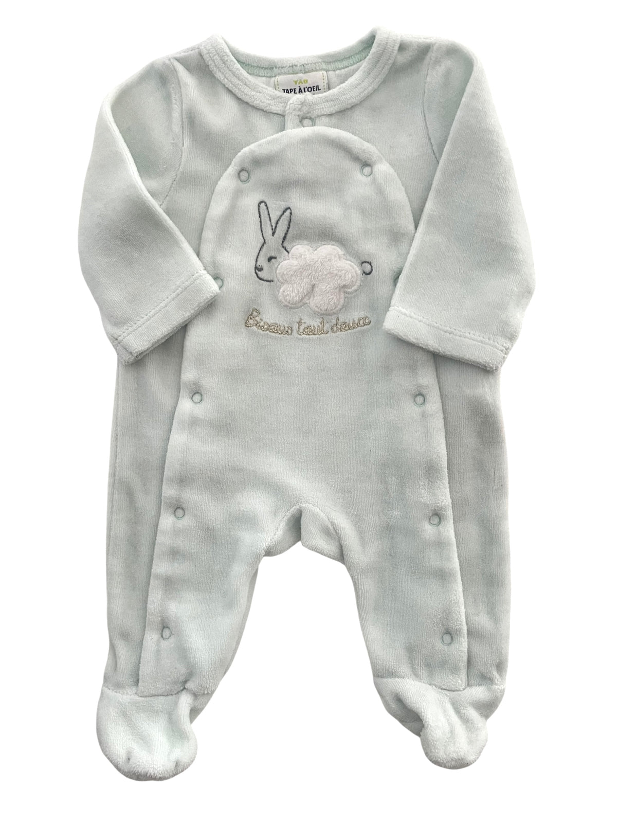 Pyjama velours, lapin, TAO