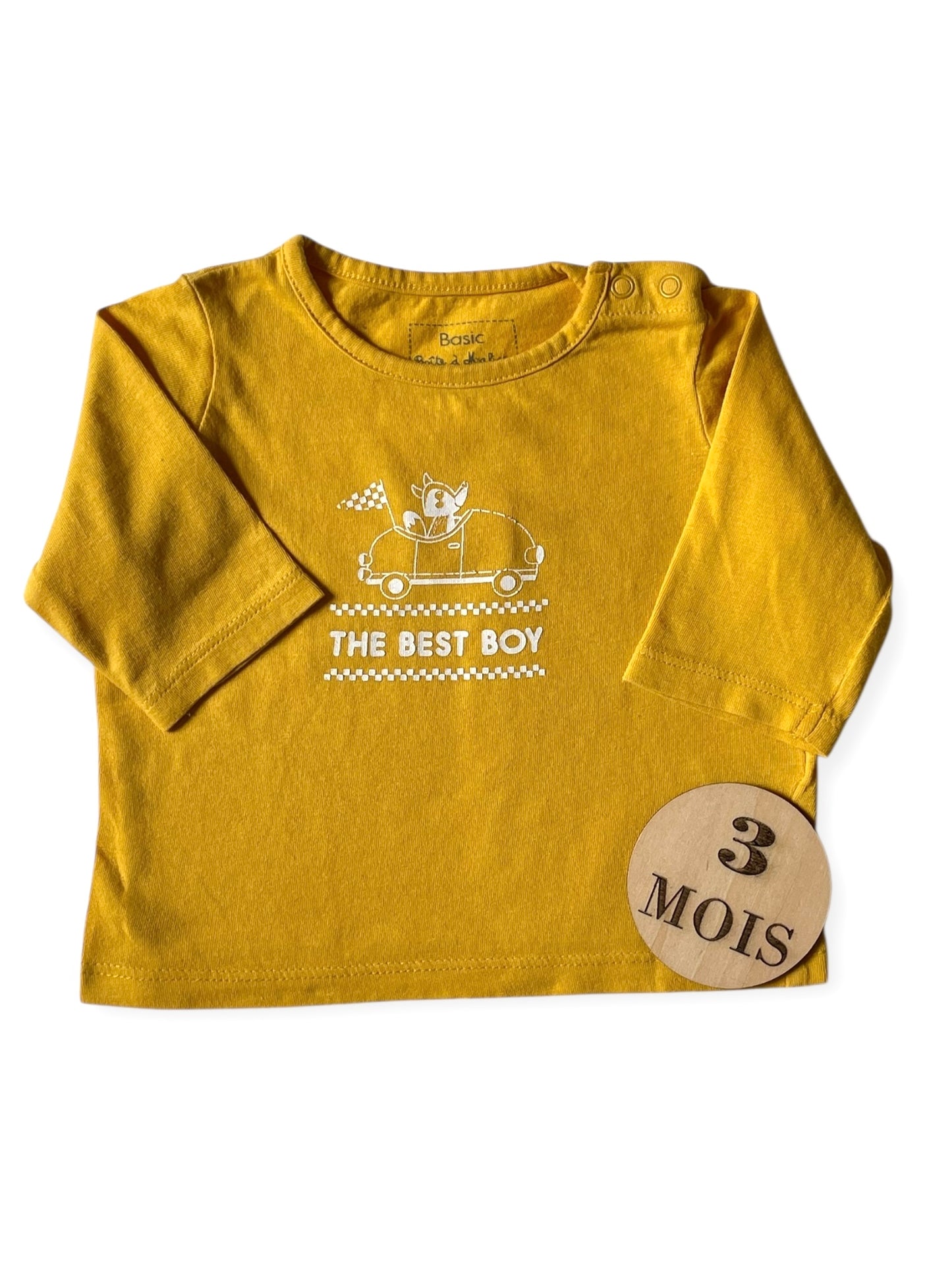 Tee-shirt, moutarde, Boîte à malices