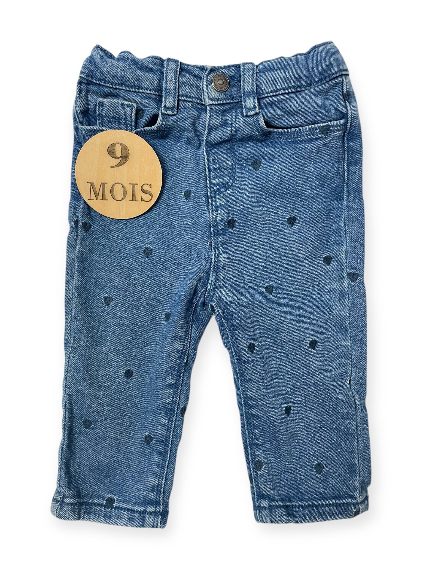 Jean bleu à pois, TAO