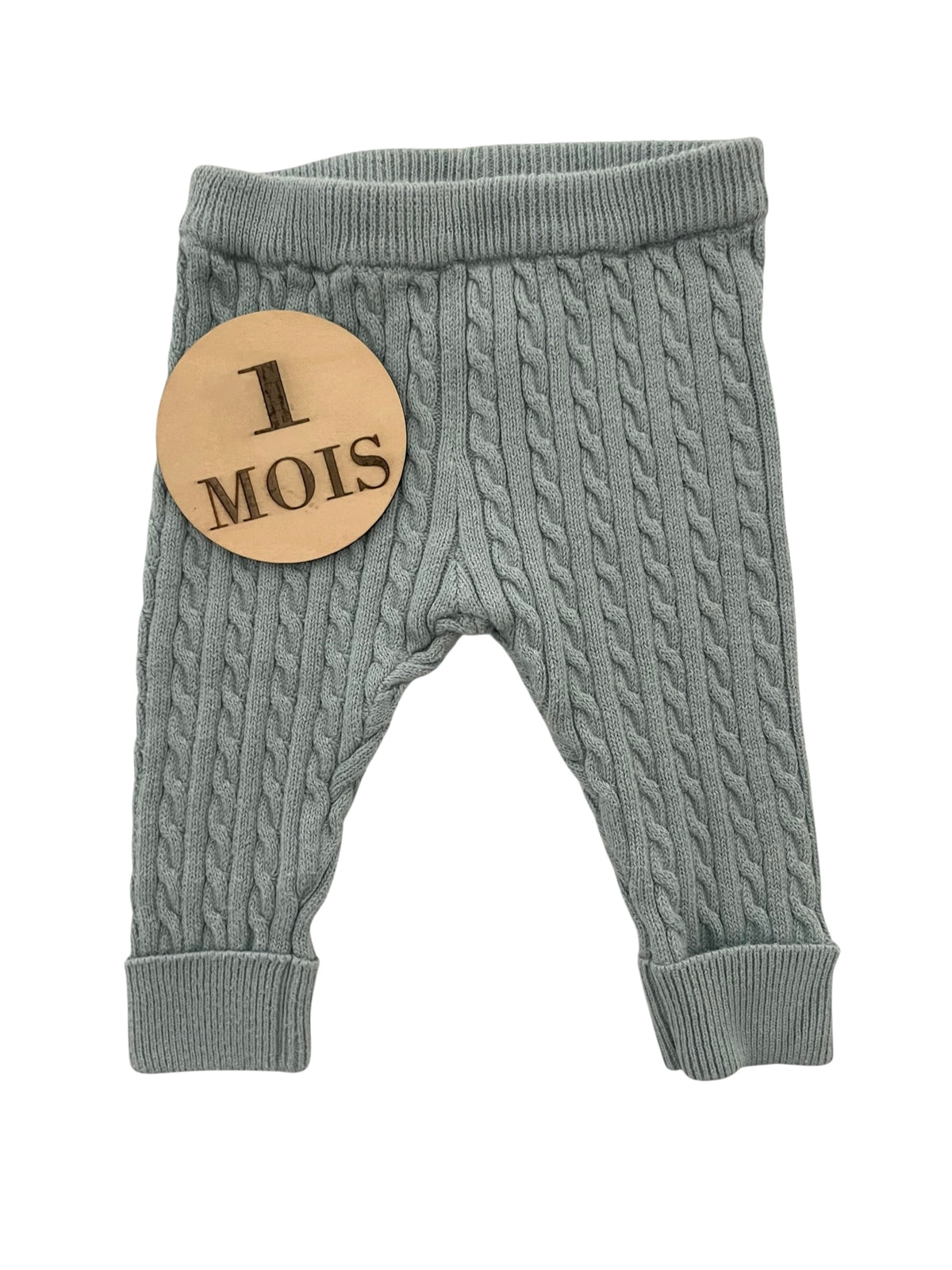 Legging en mailles, gris-bleu, Gémo